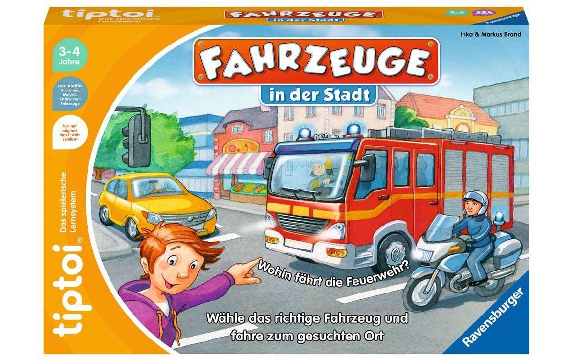 Ravensburger Spiel »tiptoi Fahrzeuge in der Stadt«