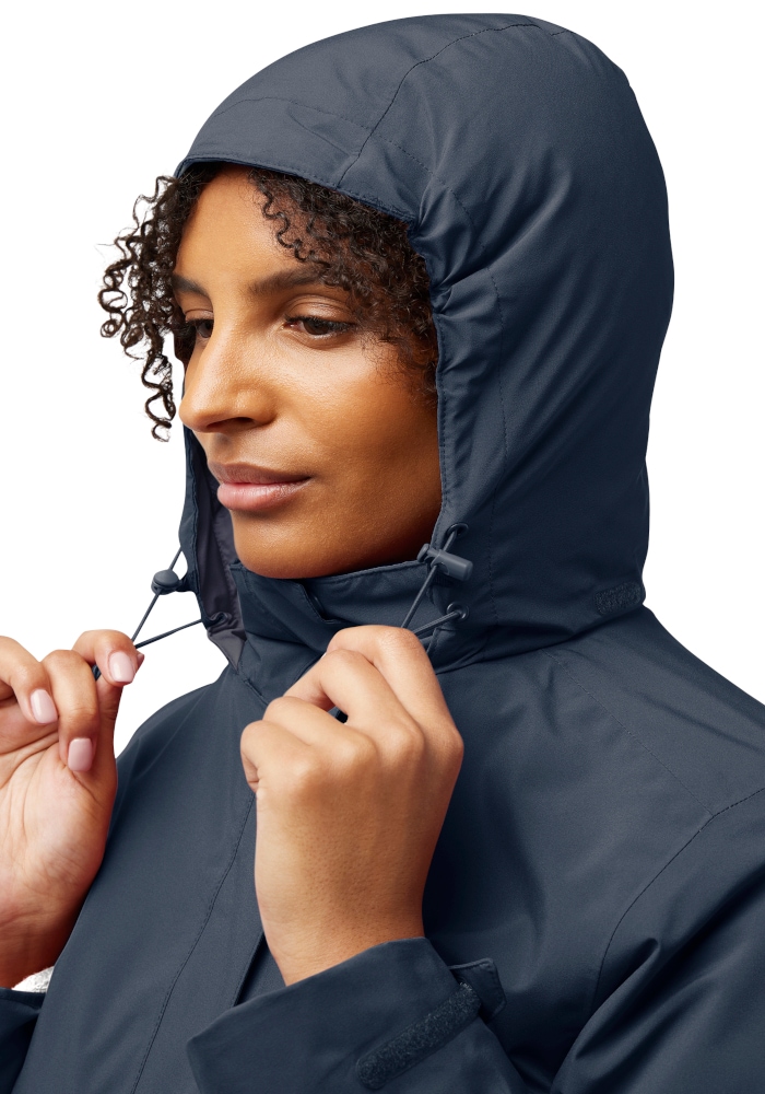 Jack Wolfskin 3-in-1-Funktionsmantel »ROTWAND 3IN1 JKT W« wasserdichte Aussenjacke, wärmende Innenjacke