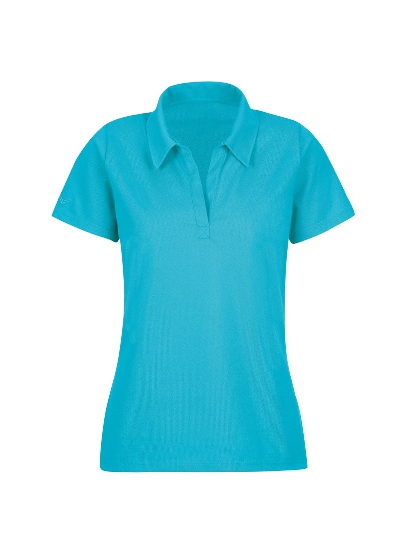 Trigema Poloshirt »TRIGEMA Poloshirt ohne Knopfleiste«