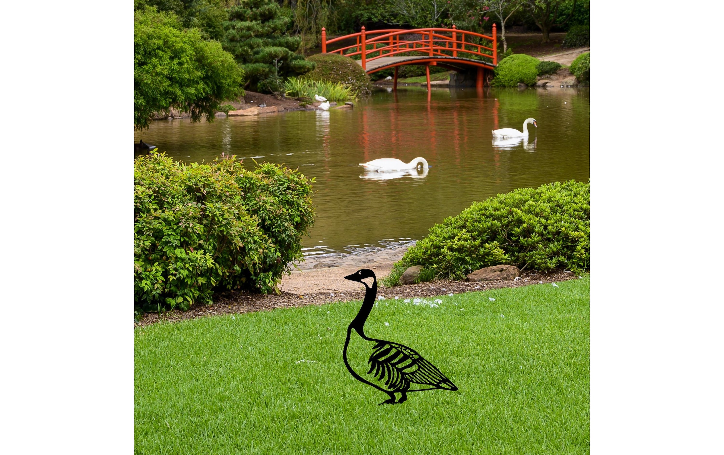 Gartenstecker »Wallxpert Ente«