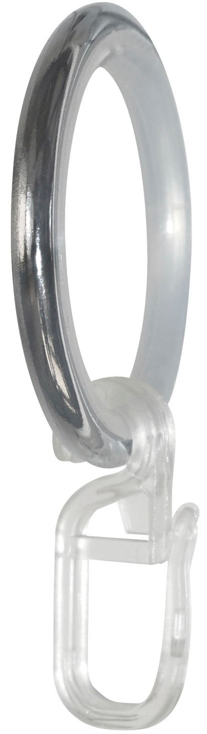Image of GARESA Gardinenring "Ring mit Haken" für Durchmesser bis 20mm, einfache Montage