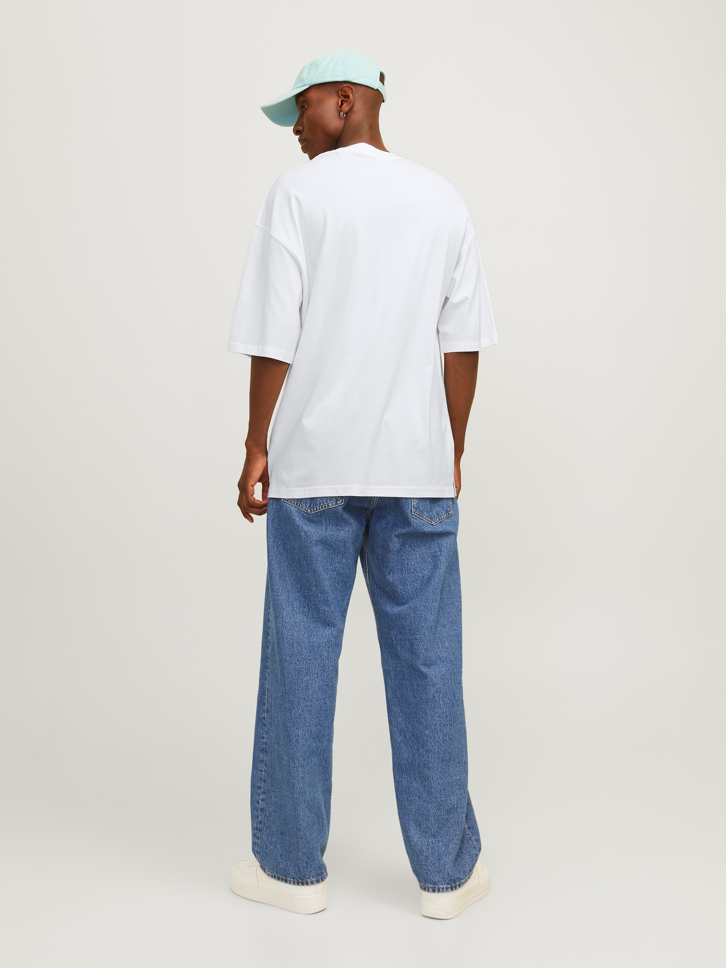 Jack & Jones Rundhalsshirt »JJECHARGE TEE O-NECK NOOS«, mit Rundhalsausschnitt