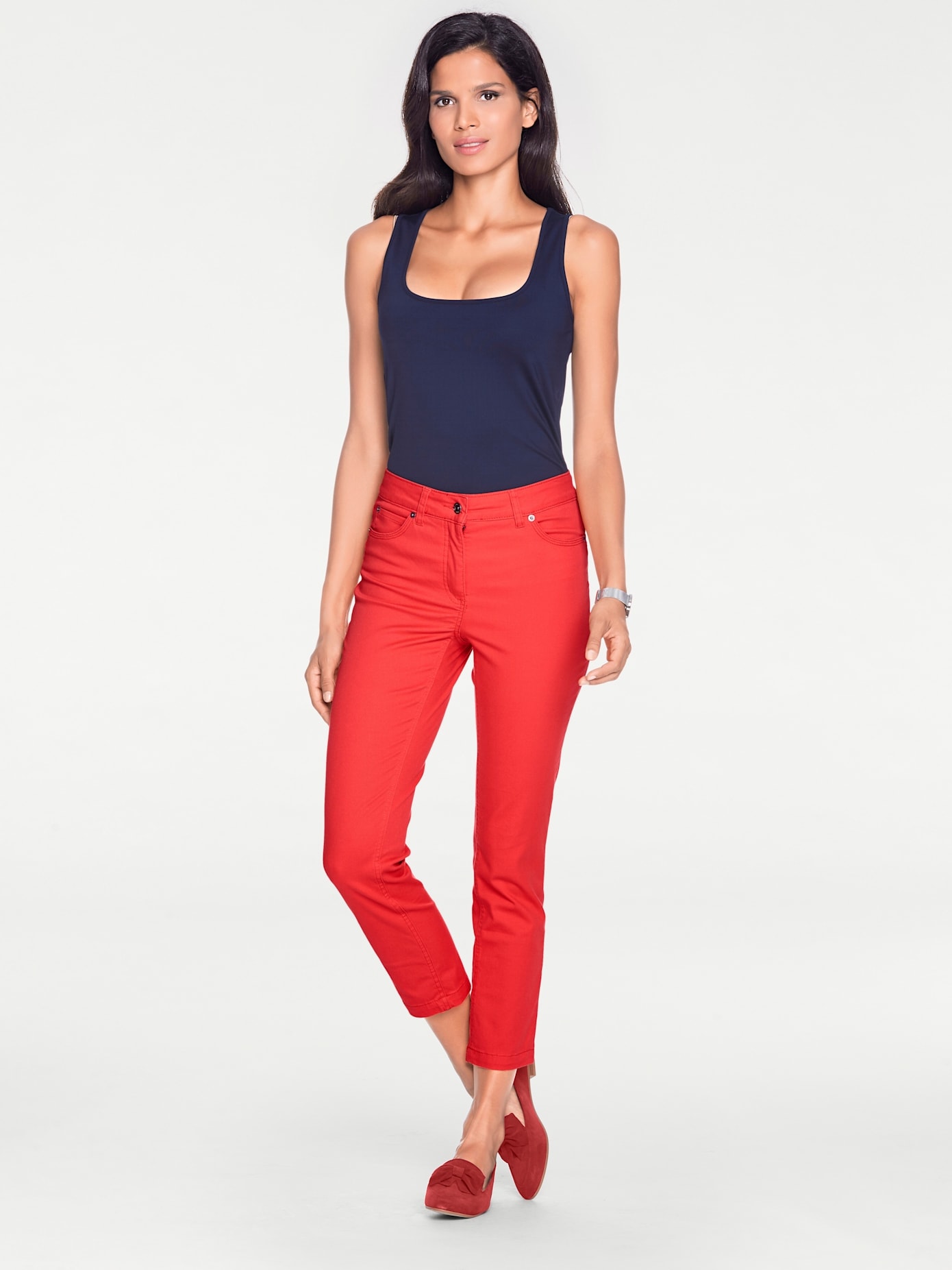 heine Röhrenjeans, (1 tlg.)
