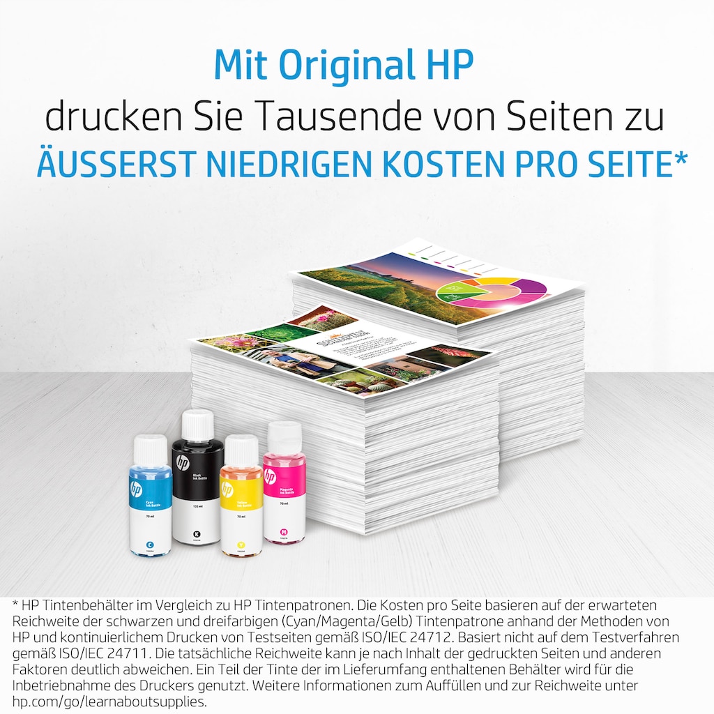 HP Nachfülltinte »32XL Schwarz Original Tintenflasche, 135 ml«, für HP, (1 St.)