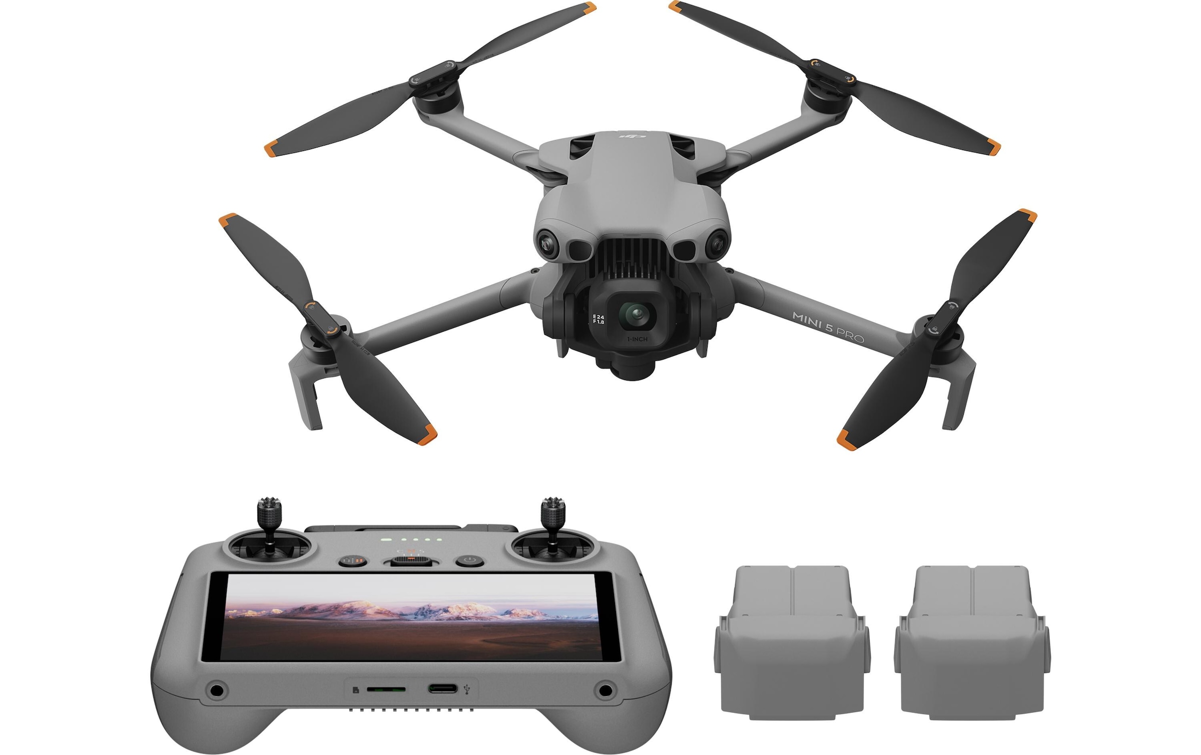 DJI Drone »Mini 5 Pro Fly More Combo (DJI RC2)«