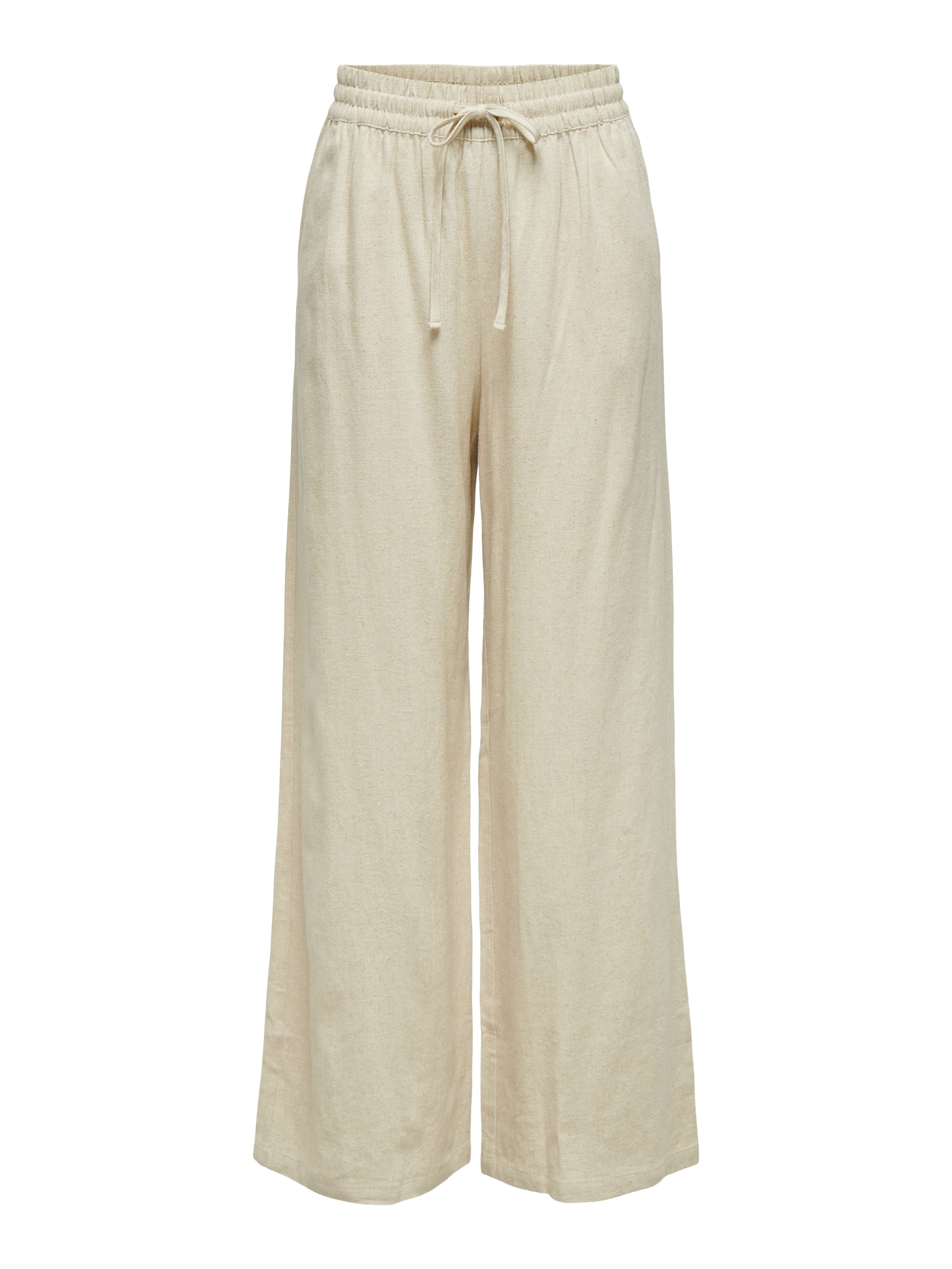 JDY Schlupfhose »JDYSAY LINEN HW WIDE PANT WVN NOOS«  Sommerhose mit Leinen