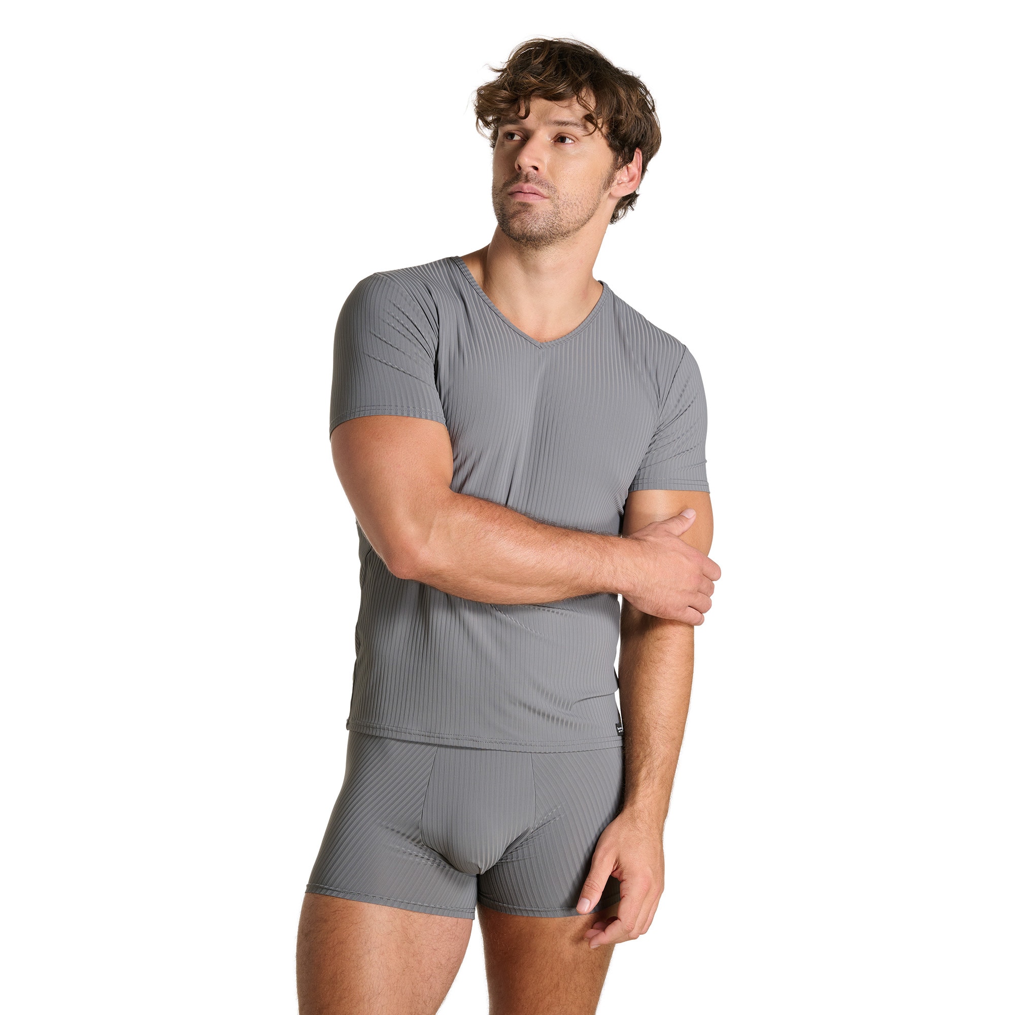 Image of Bruno Banani V-Shirt "ANTISTRESS 2.0" V-Neck, hüftbedeckend, elastisch