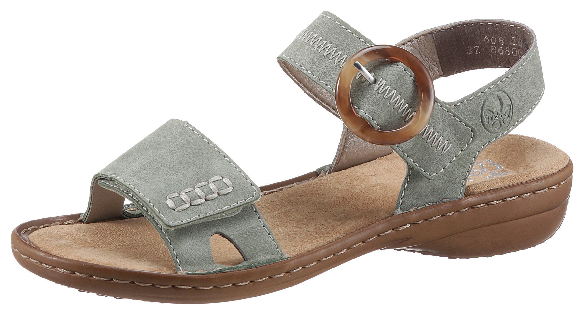 Image of Rieker Riemchensandale, mit Ziersteppungen bei Ackermann Versand Schweiz