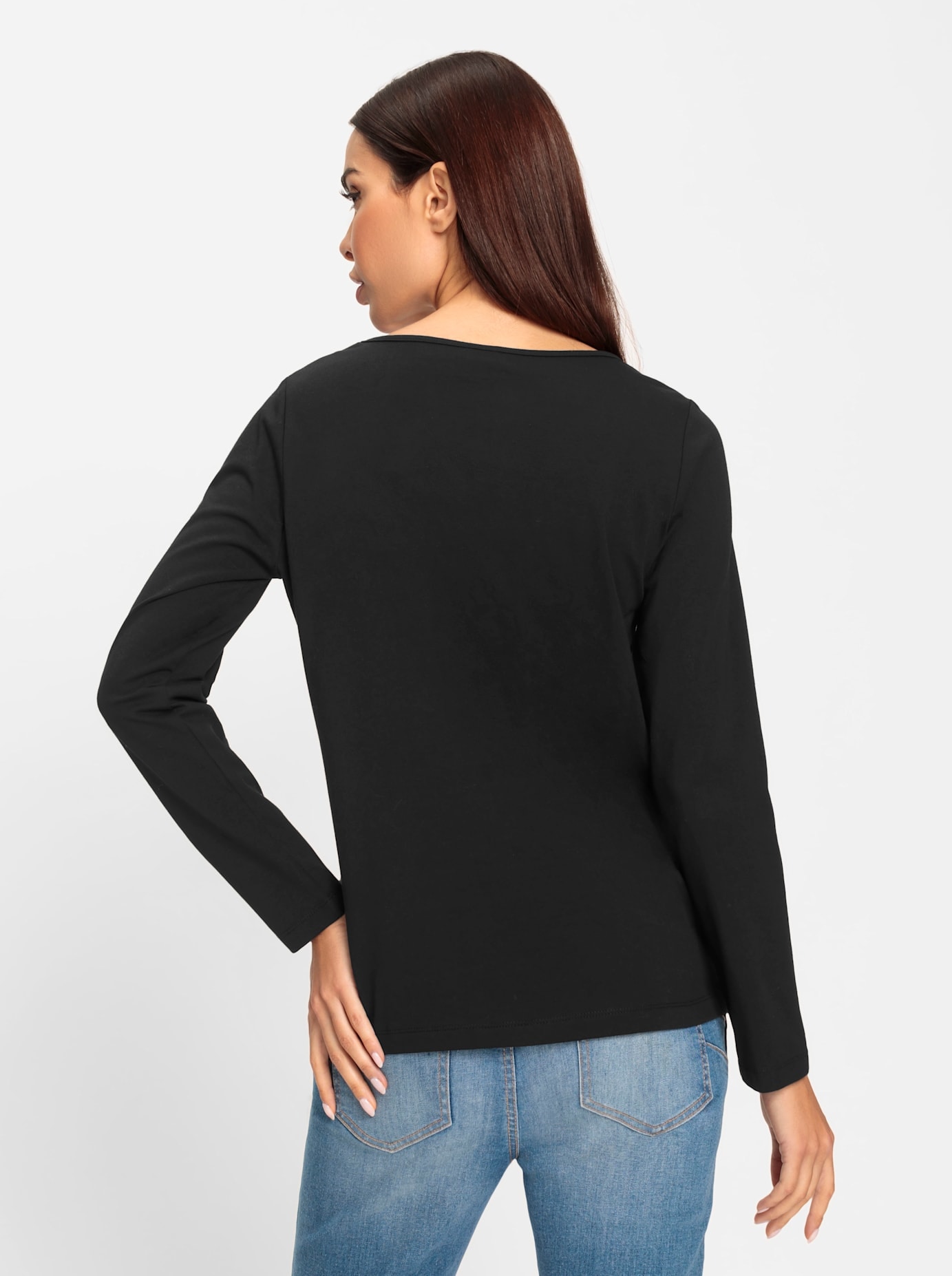 heine Langarmshirt »Shirt«, (1 tlg.)