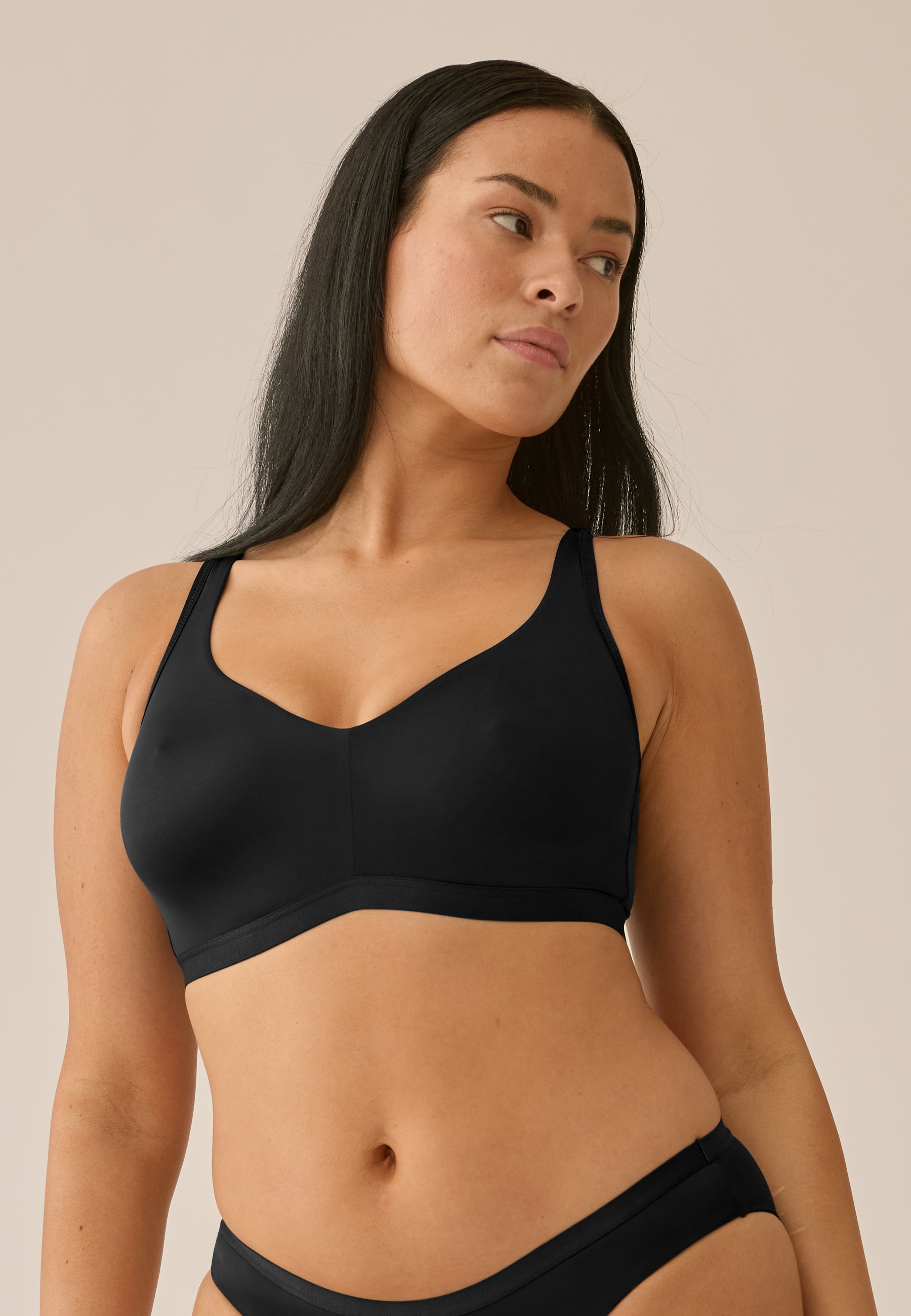 Image of Naturana Minimizer-BH "The Thursday" 1 Stk. ohne Bügel, breite Träger, basic, bequem, weich, Entlastungsträger