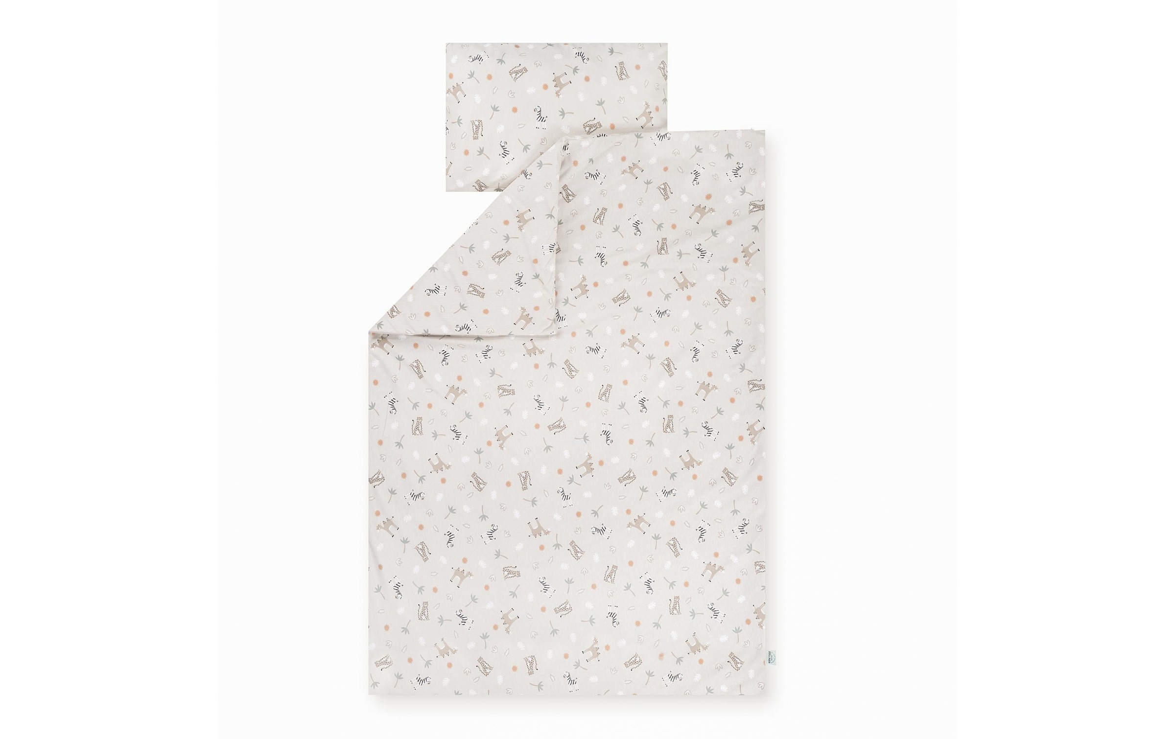 Image of Julius Zöllner Kinderbettwäsche "Jersey Savanne Beige" 2 Stk.