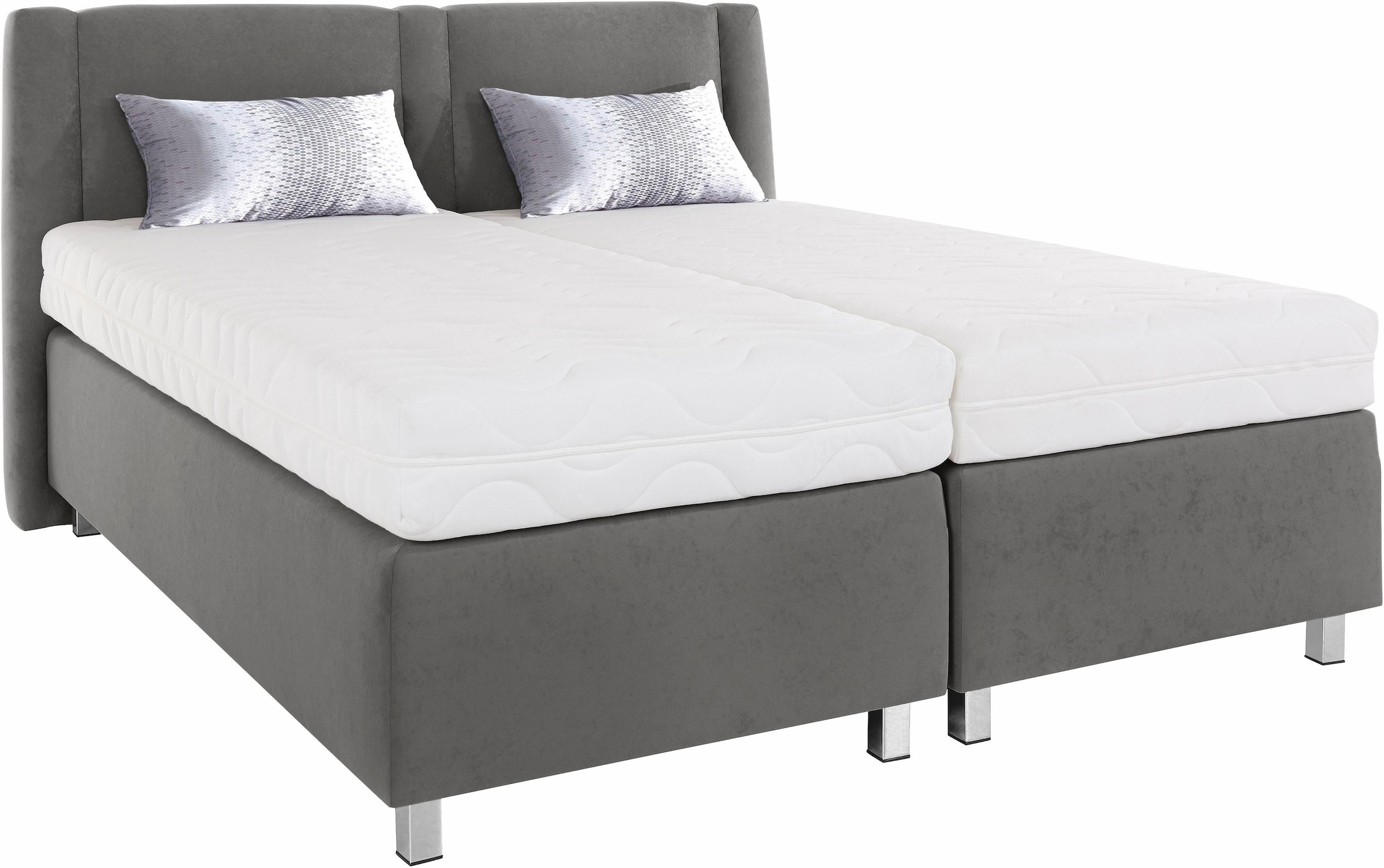 Westfalia Schlafkomfort Boxspringbett, inkl. Zierkissen