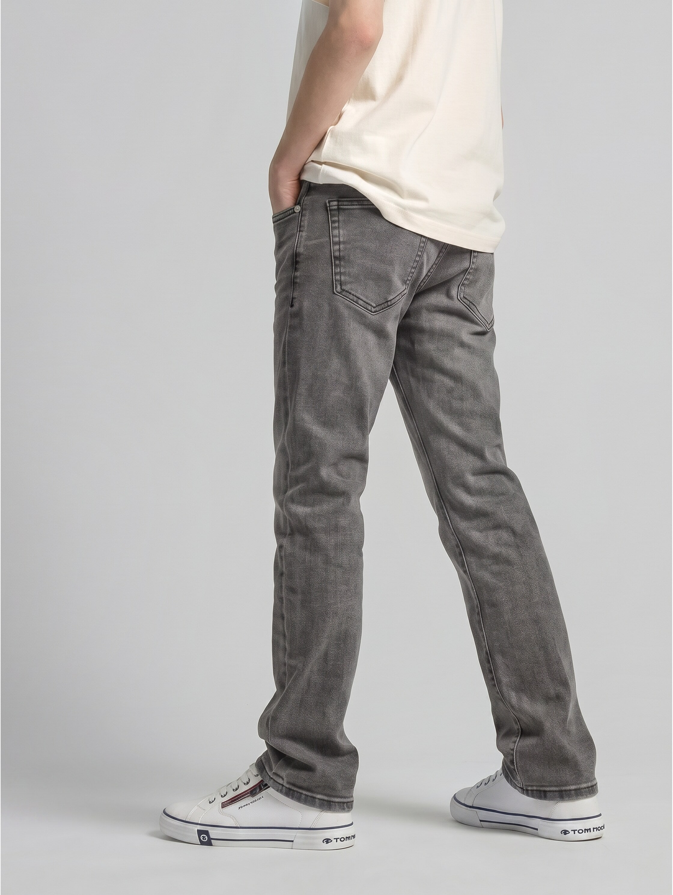 TOM TAILOR Jeans à 5 poches avec stretch et coupe slim fit