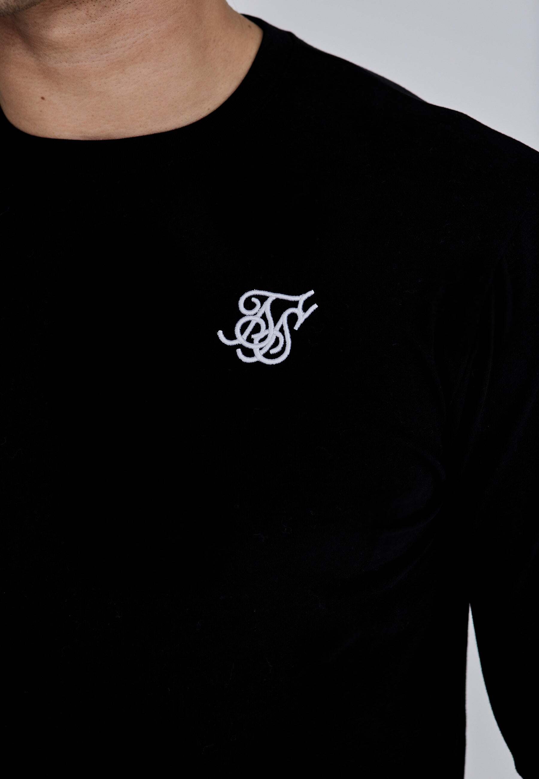Siksilk Langarmshirt »Siksilk Langarmshirt Essentials Long Sleeve T-Shirt«
