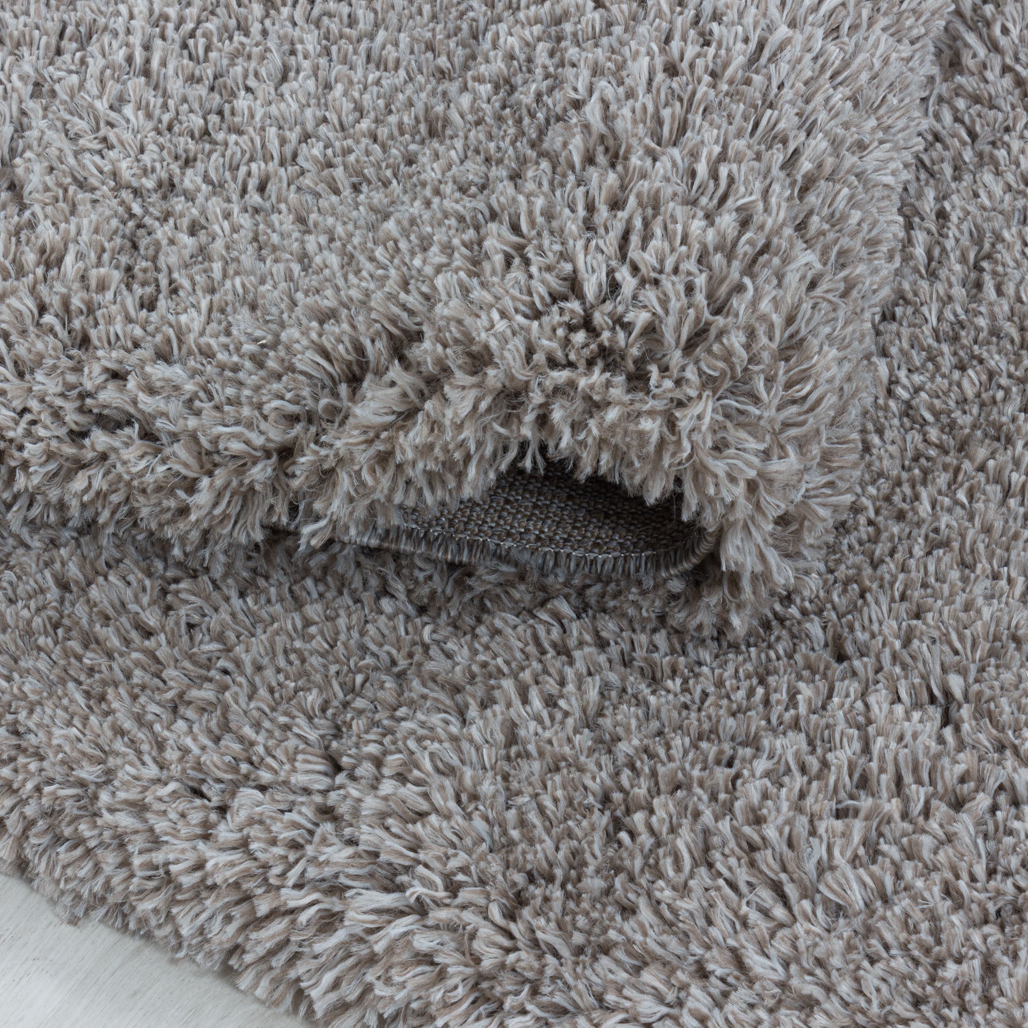 Ayyildiz Teppiche Tapis à poils longs »FLUFFY 3500« Rond 50 mm Höhe Langflor, Shaggy, uni, robust, auch rechteckig erhältlich, Wohnzimmer