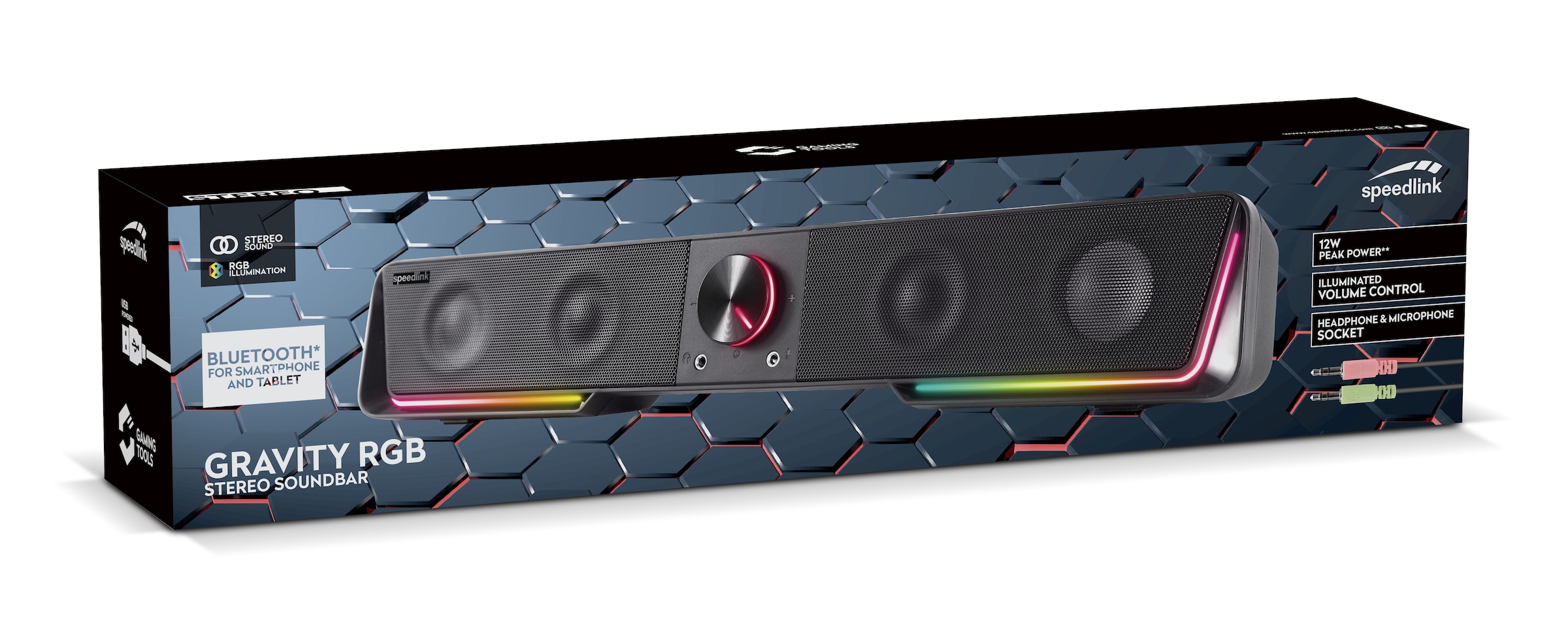 Speedlink Soundbar »GRAVITY RGB«, Bluetooth