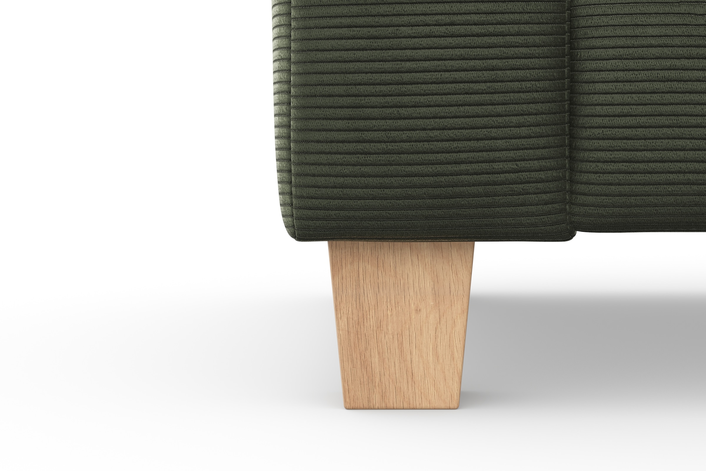 Home affaire Canapé d'angle »Summer L-Form« mit Ottomane, wahlweise mit Bettfunktion und Bettkasten, Cord-Bezug