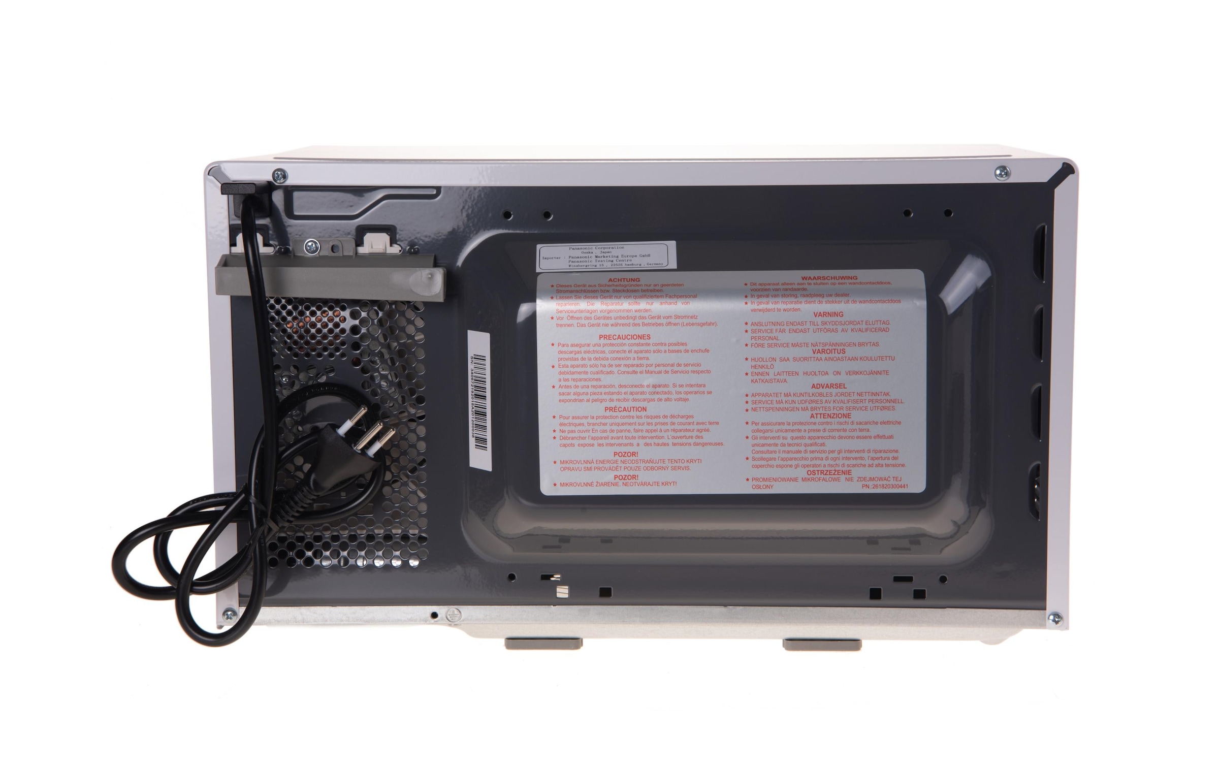 Panasonic Mikrowelle »NNS251WMWPG, Weiss«, 800 W