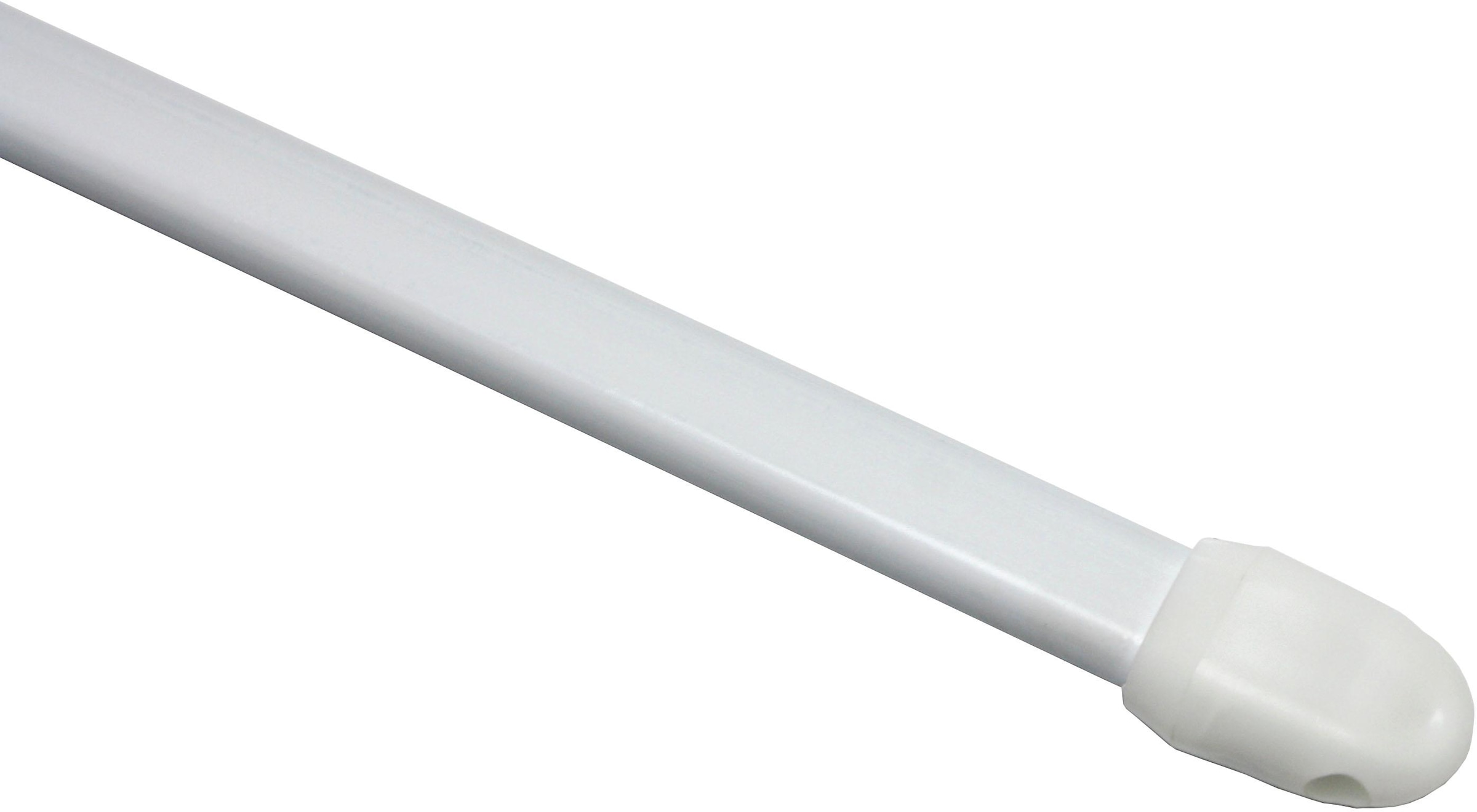 Image of GARDINIA Scheibenstange "Vitragestange" Ø 11 mm 1 läufig-läufig ausziehbar Serie Vitragestange flachoval Ø 11 mm, 2er-Set