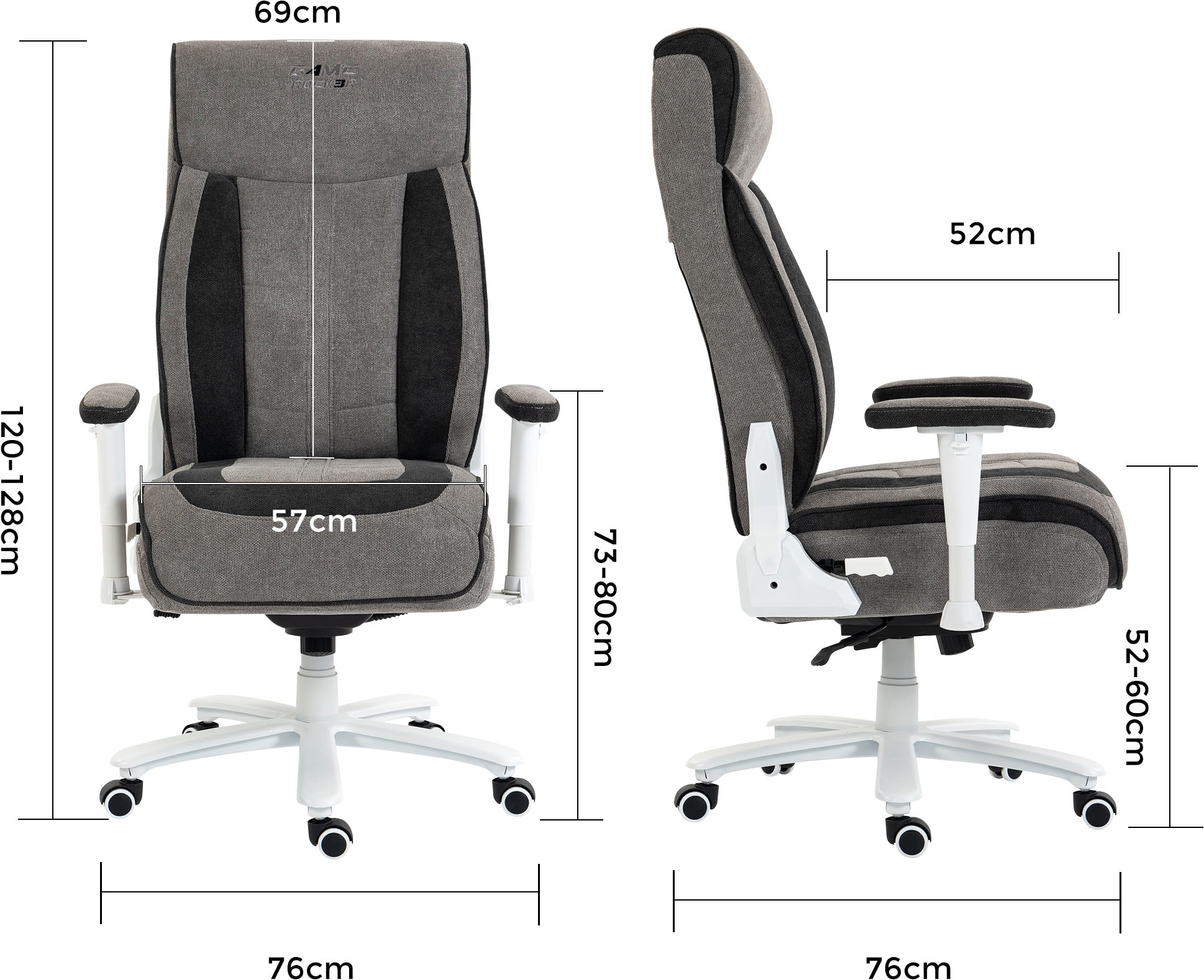Duo Collection Chaise de jeu »Game-Rocker G-40 Large« () 1 cuisTaschenfederkern