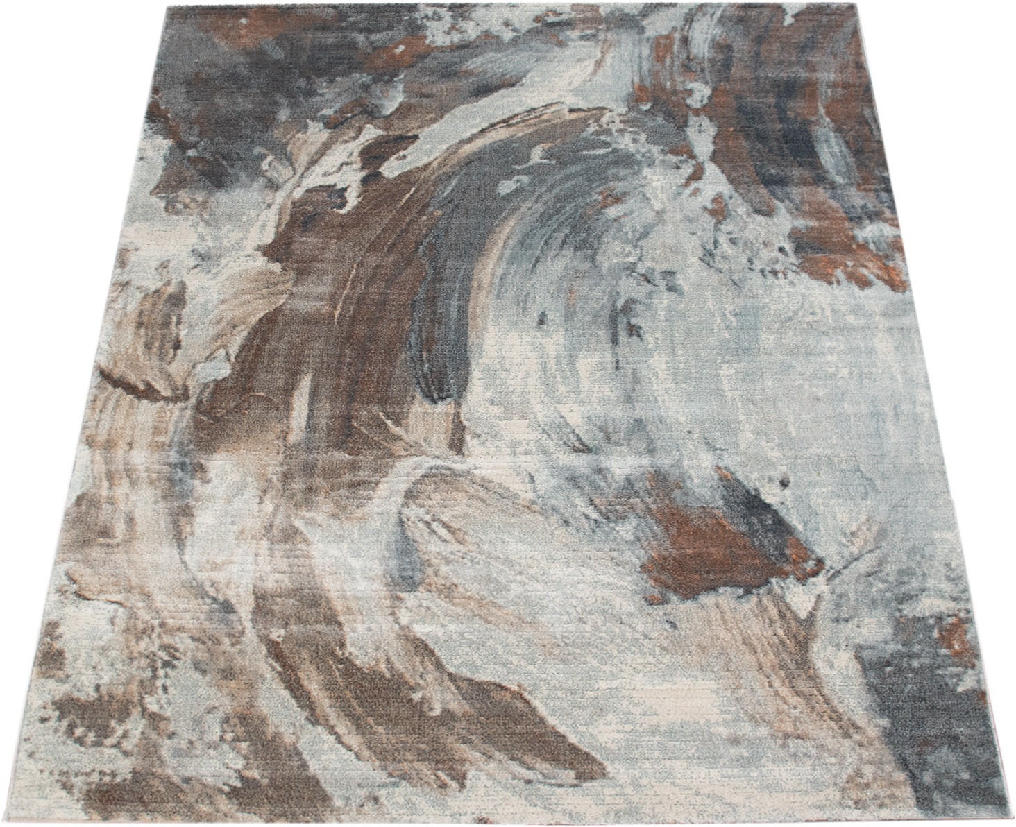 Image of Paco Home Teppich »Caisos 722«, rechteckig, 20 mm Höhe, Kurzflor, modernes abstraktes Design, ideal im Wohnzimmer & Schlafzimmer bei Ackermann Versand Schweiz