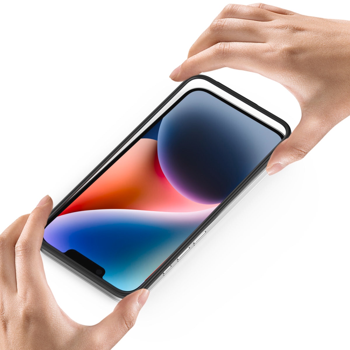 4smarts Handyhülle »360° Premium Protection Set für Apple iPhone SE (4.Gen)«, Backcover, Schutzhülle, Handyschutzhülle, Case, Schutzcase, stossfest