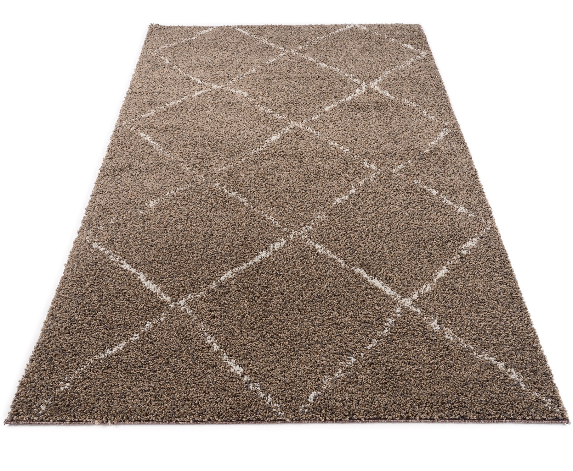 Image of OCI DIE TEPPICHMARKE Hochflor-Teppich "Stockholm" rechteckig 30 mm Höhe Langflor, Shaggy, Wohnzimmer