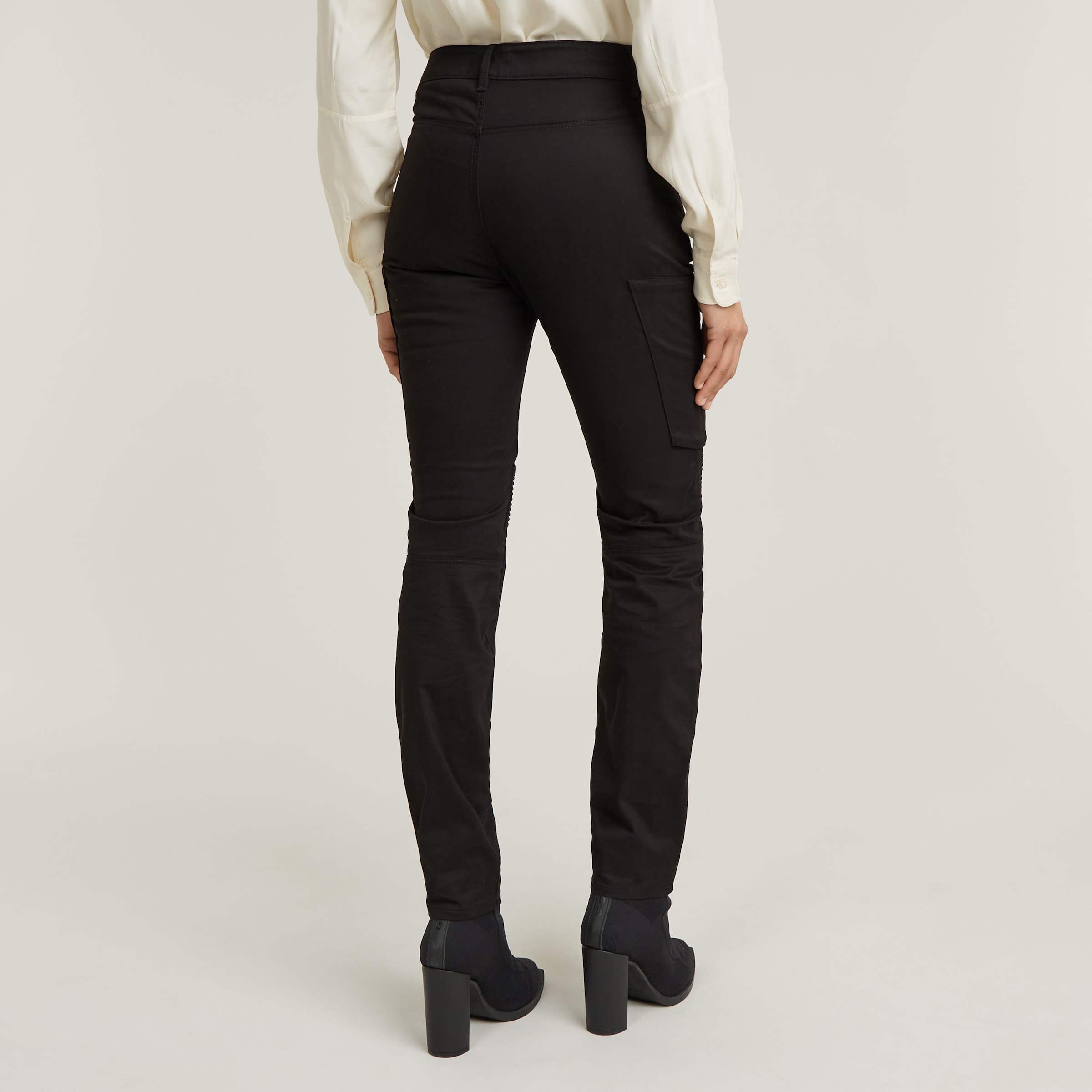 G-STAR Pantalon de biker »Biker Skinny Cargo«  mit kontrastfarbenen Reissverschlüssen