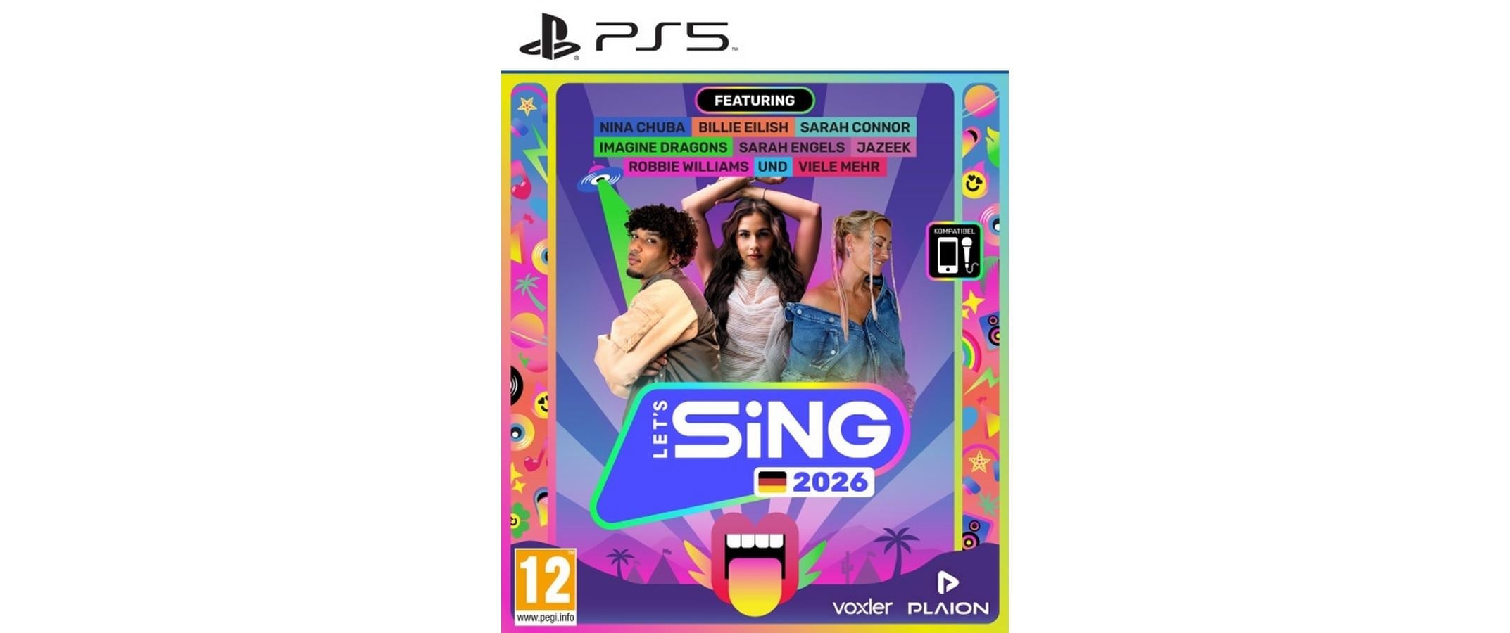 Image of Spielesoftware "GAME Lets Sing 2026 für PS5 German Version" PlayStation 5