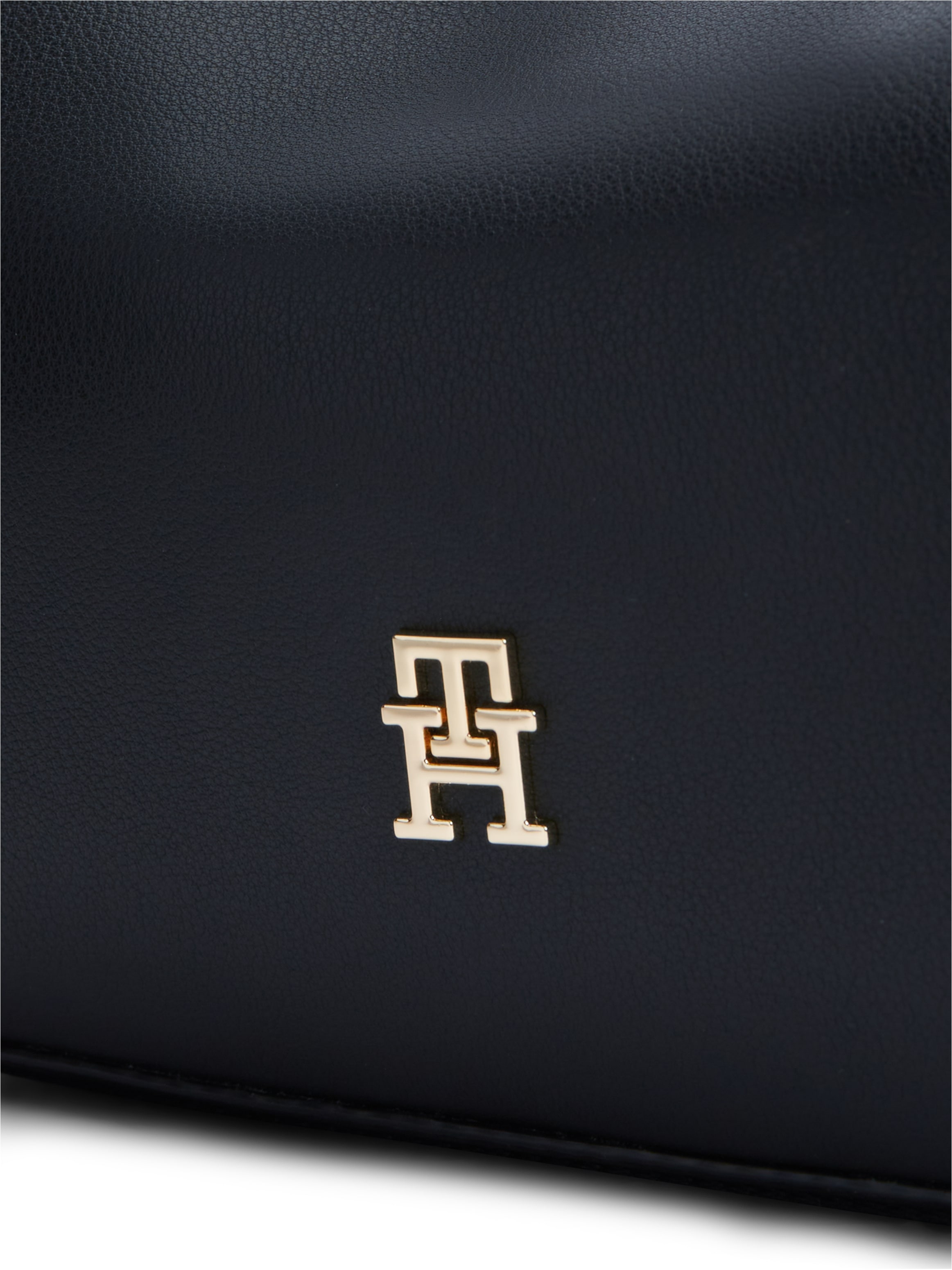 Tommy Hilfiger Henkeltasche »TH LOGOTAPE MINI SATCHEL« Damen Handtasche, Umhängetasche mit goldfarbenen Details