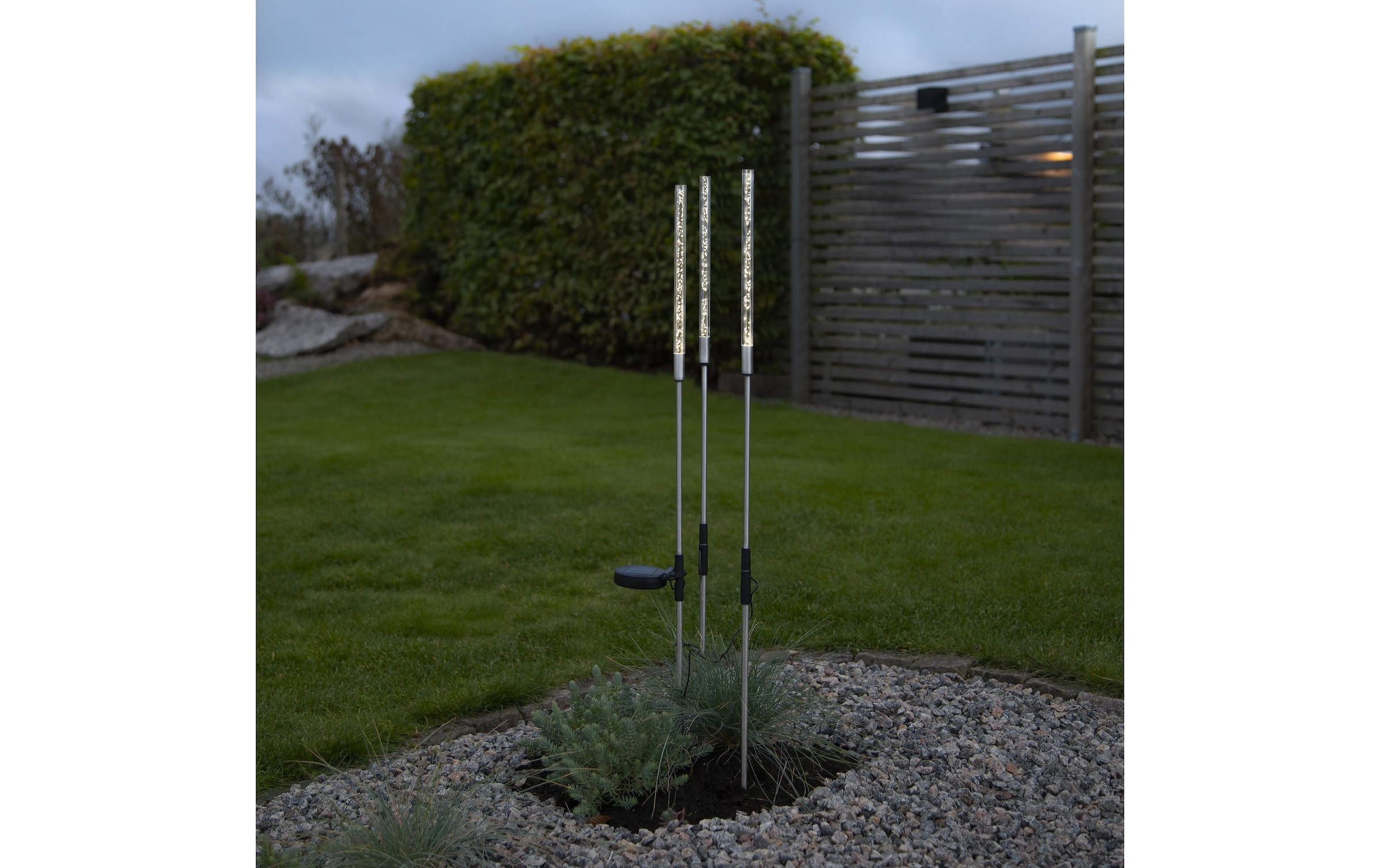 Parforce Traditional Hunting Gartenleuchte »Solar Decoration Bubbly 3-pin«