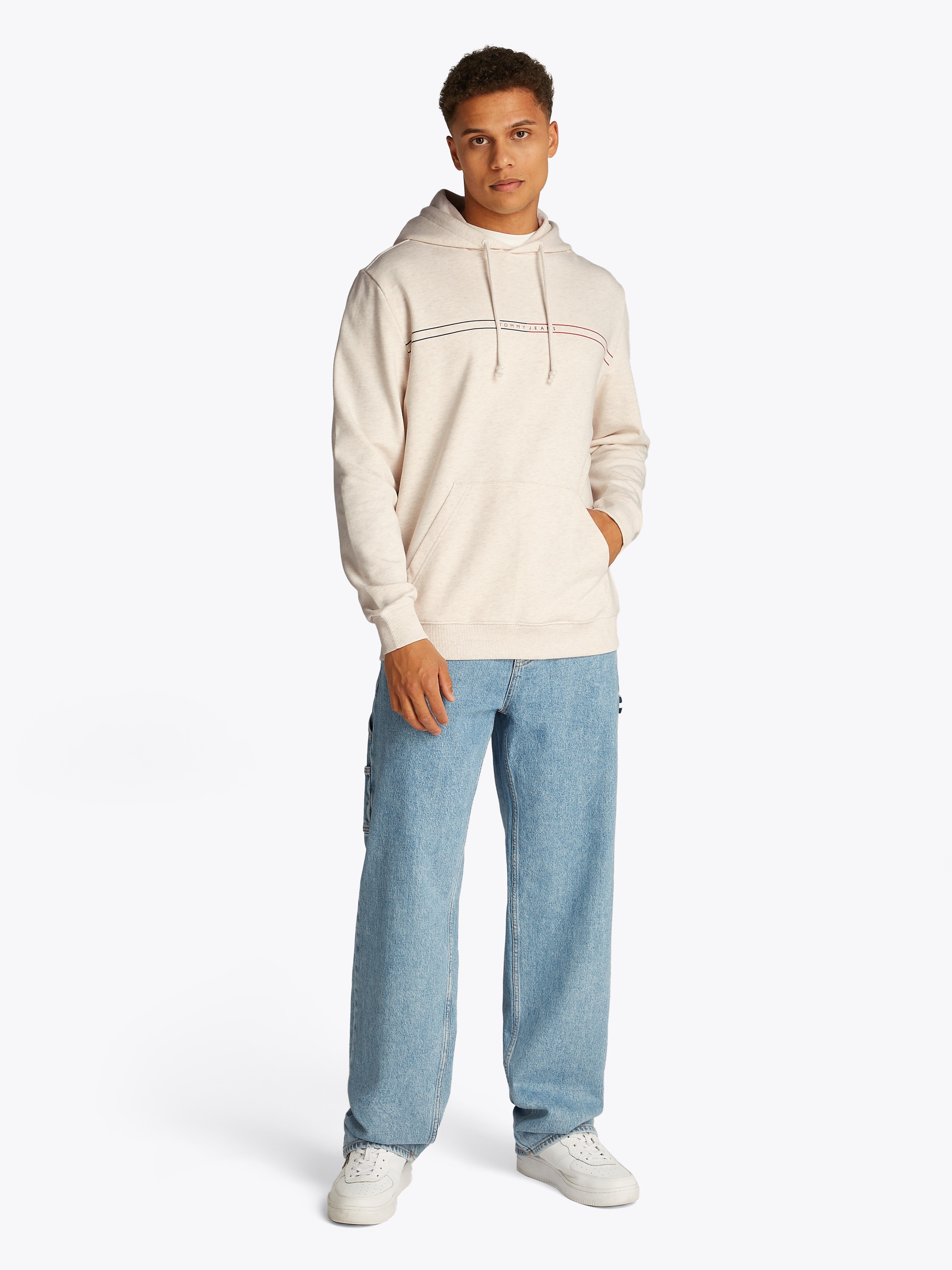 Tommy Jeans Kapuzensweatshirt »TJM REG ENTRY GRAPHIC HOODIE EXT«, mit mehrfarbigen Print