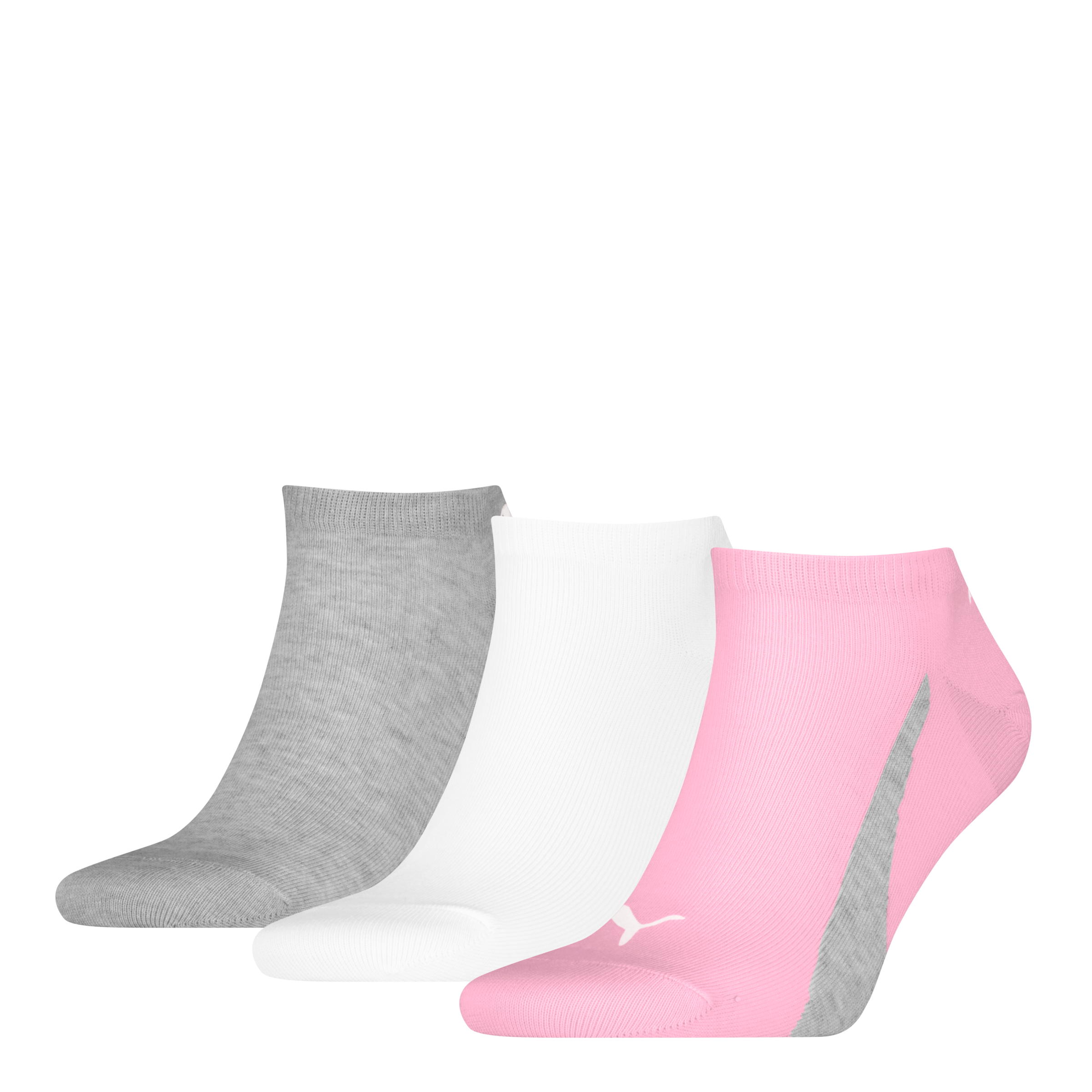 Image of PUMA Sneakersocken "PUMA UNISEX LIFESTYLE SNEAKERS 3P" 3 Stk. tlg. Flache Zehennaht, Rippenbündchen