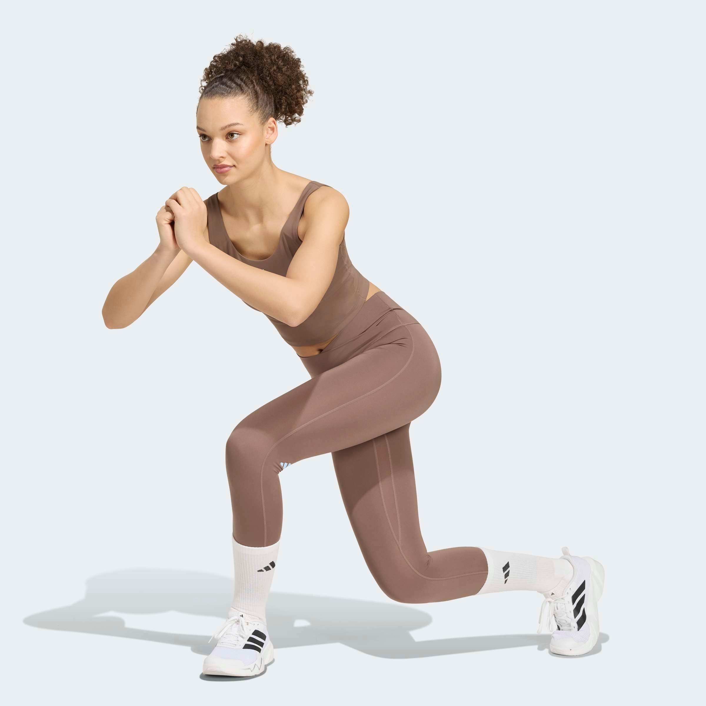 adidas Performance Trainingstights »3-STREIFEN STUDIO ALL ME 7/8 X-OVER LEGGINGS«