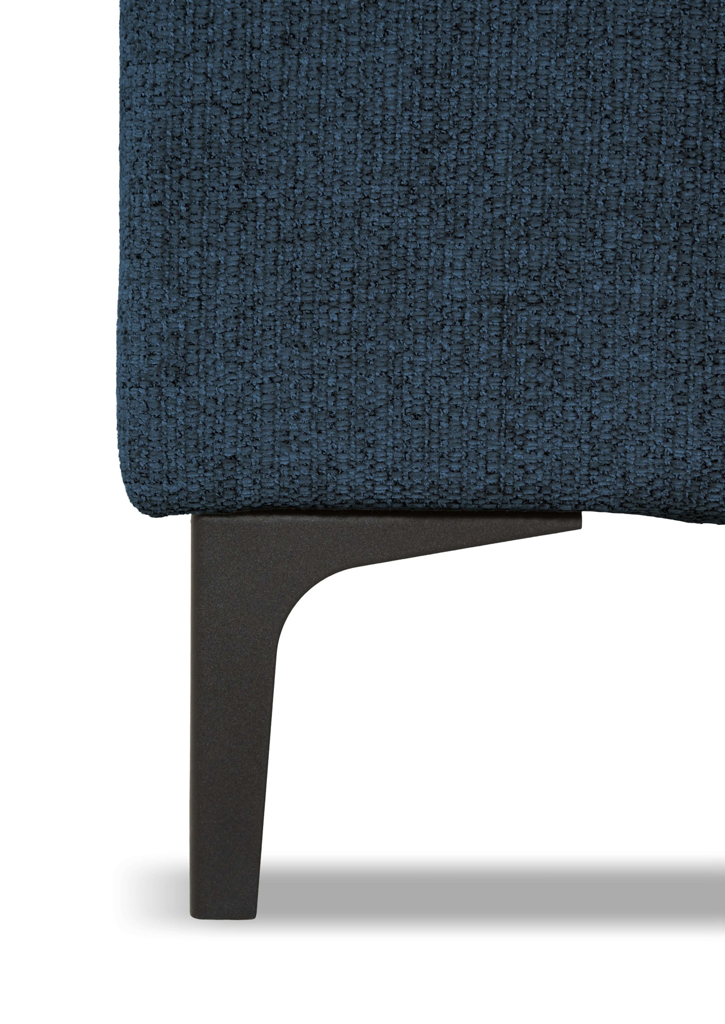 GOODproduct 2-places »Kompaktsofa Oland mit modernem Chenille-Bezug« 164 cm, Wellenunterfederung, Skandi-Design, Metallfüsse