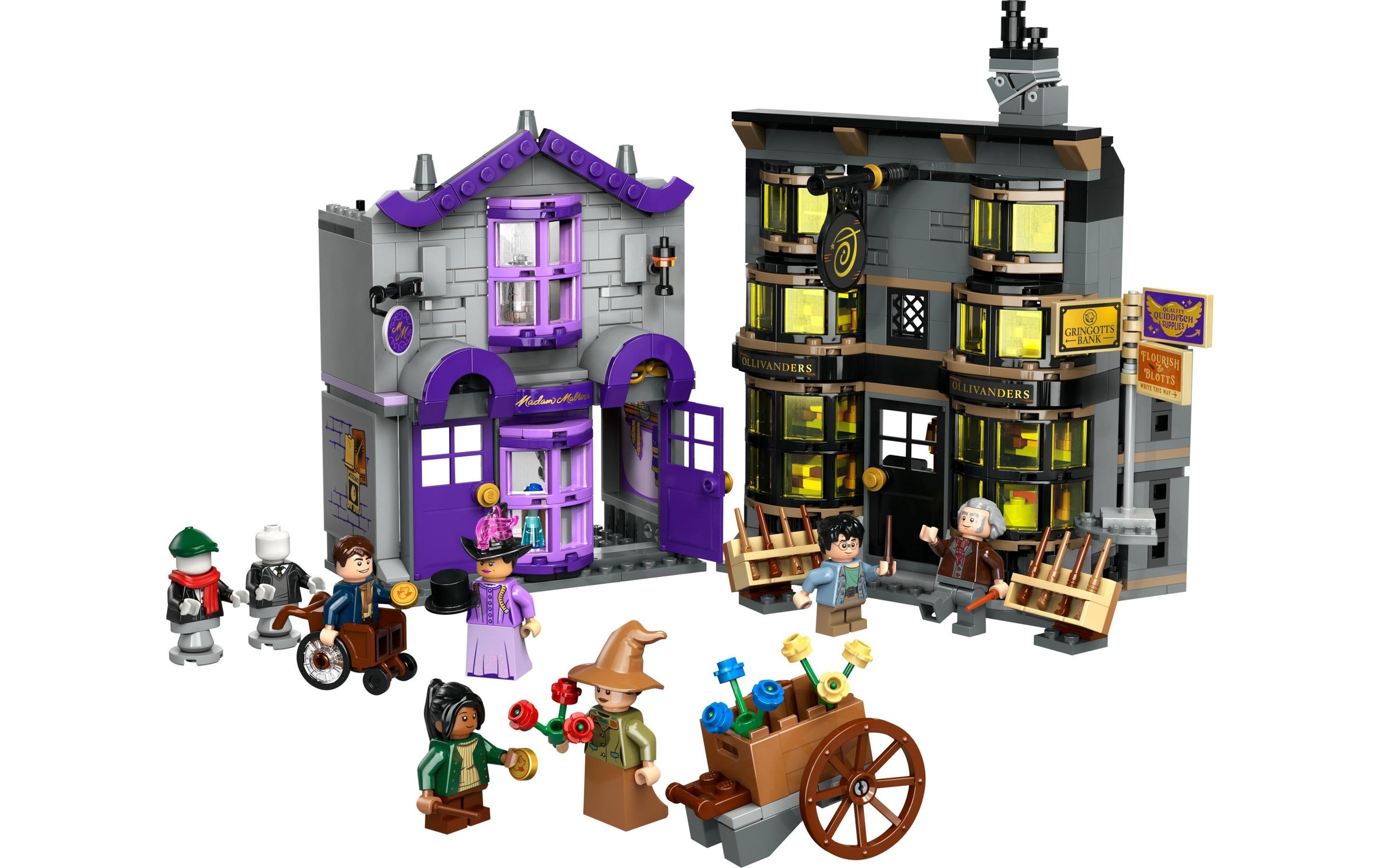 LEGO® Spielbausteine »Harry Potter Ollivanders & Madam Malkins Anzüge 76439«, (744 St.)