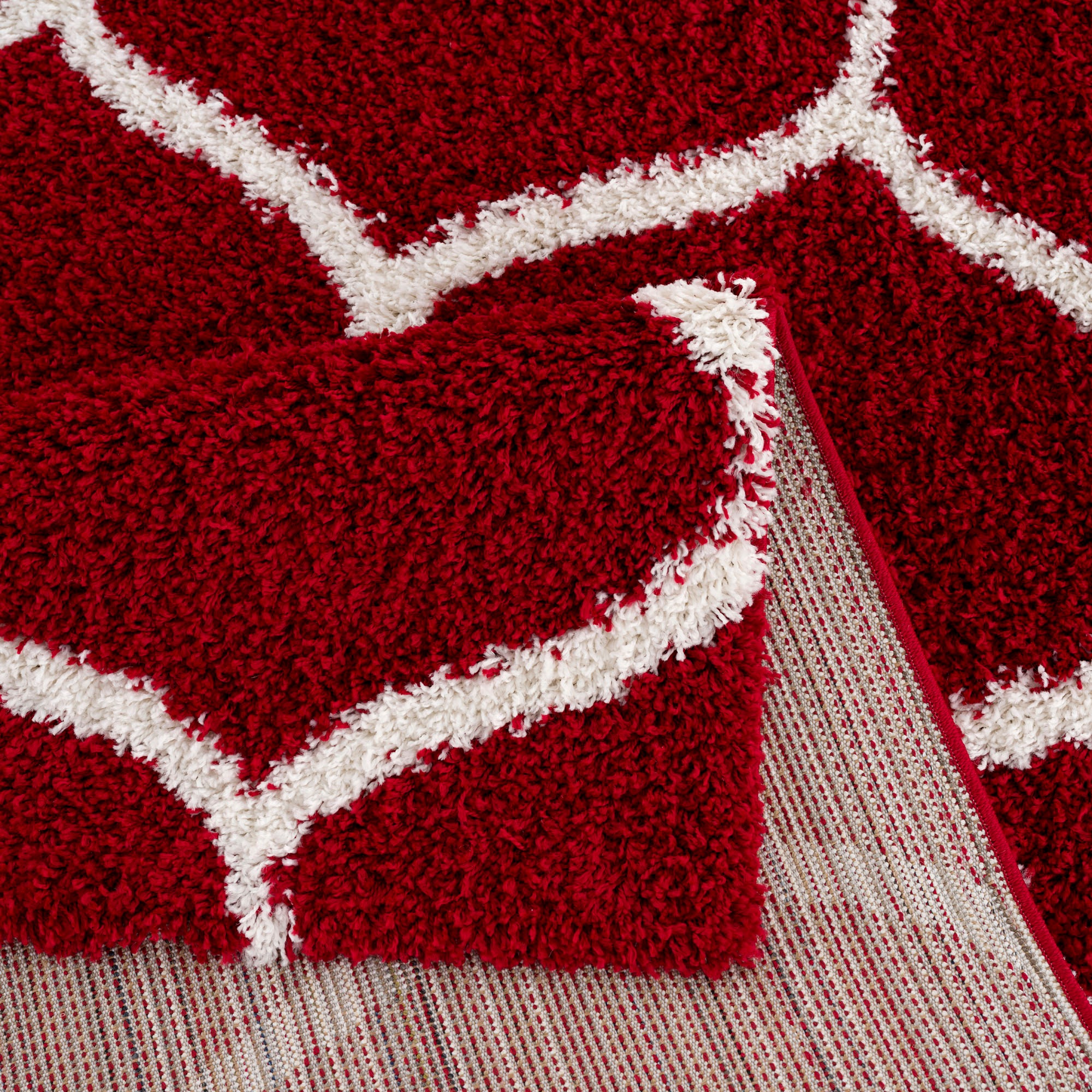 Sanat Hochflor-Teppich »Madrid«, rechteckig, 30 mm Höhe, Wohnzimmer, Langflor, Shaggy Teppich