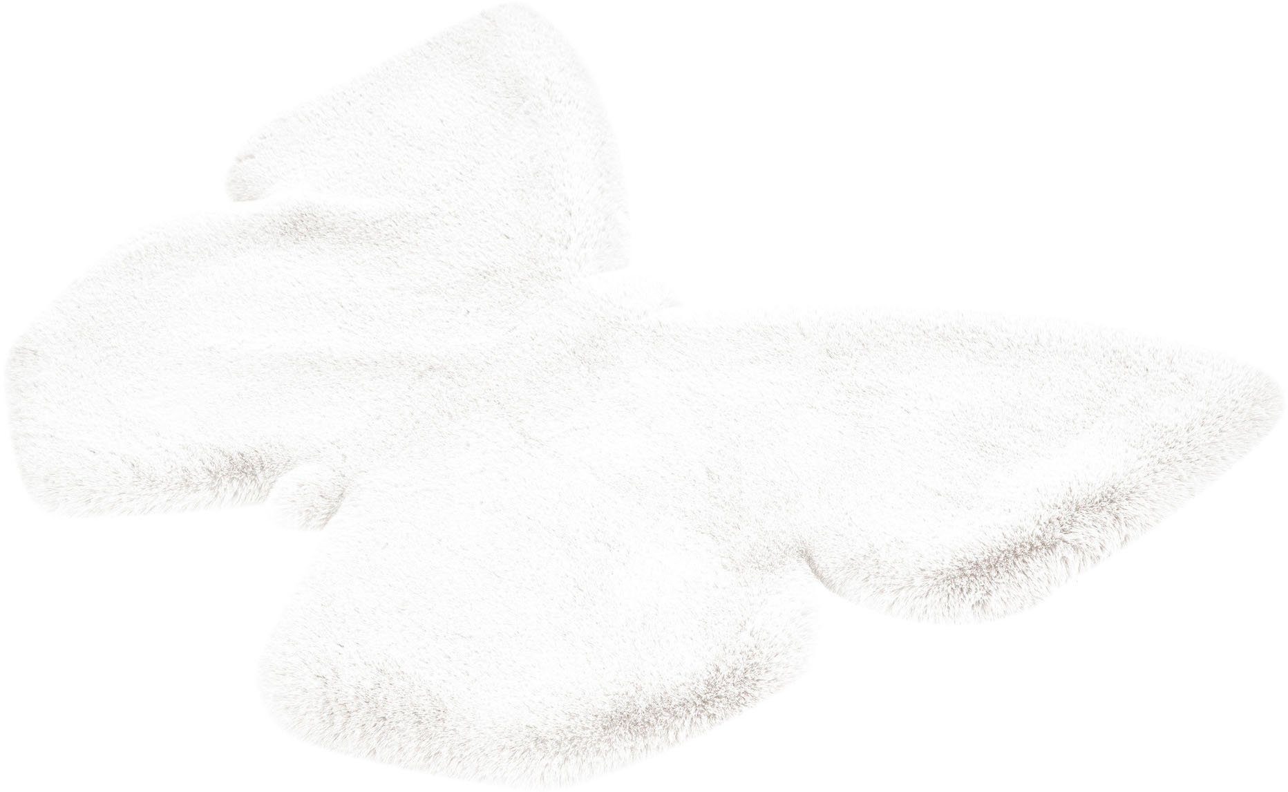 Image of calo-deluxe Kinderteppich »Kids-1000«, Motivform, 36 mm Höhe, Kunstfell, Motiv Schmetterling bei Ackermann Versand Schweiz