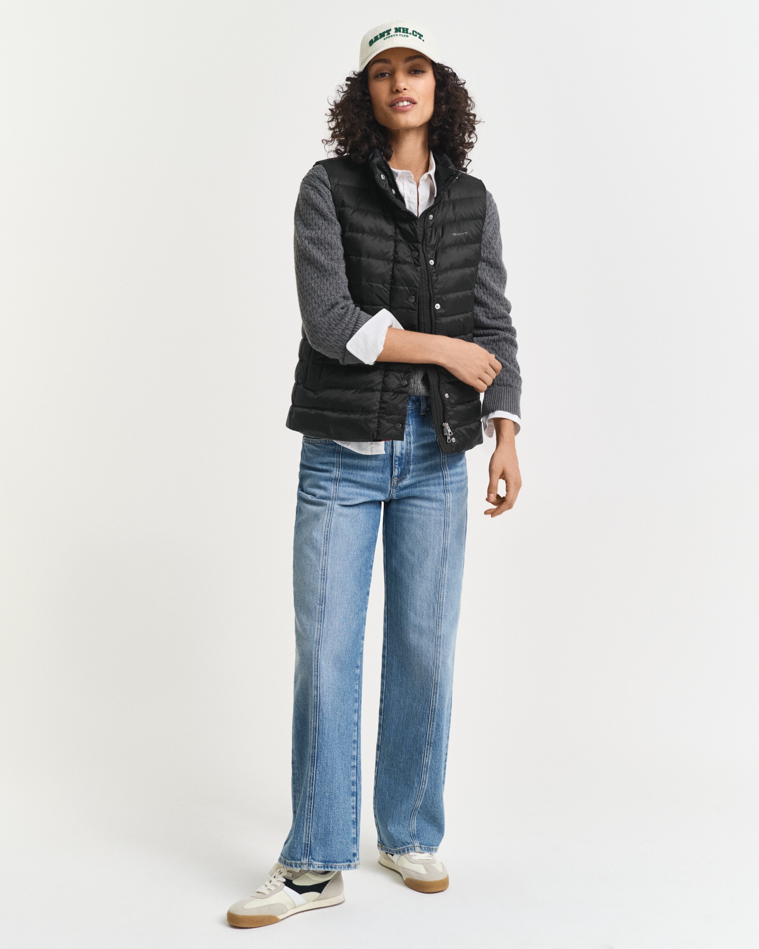 Gant Steppweste »LIGHT DOWN VEST« Regular fit mit Stehkragen