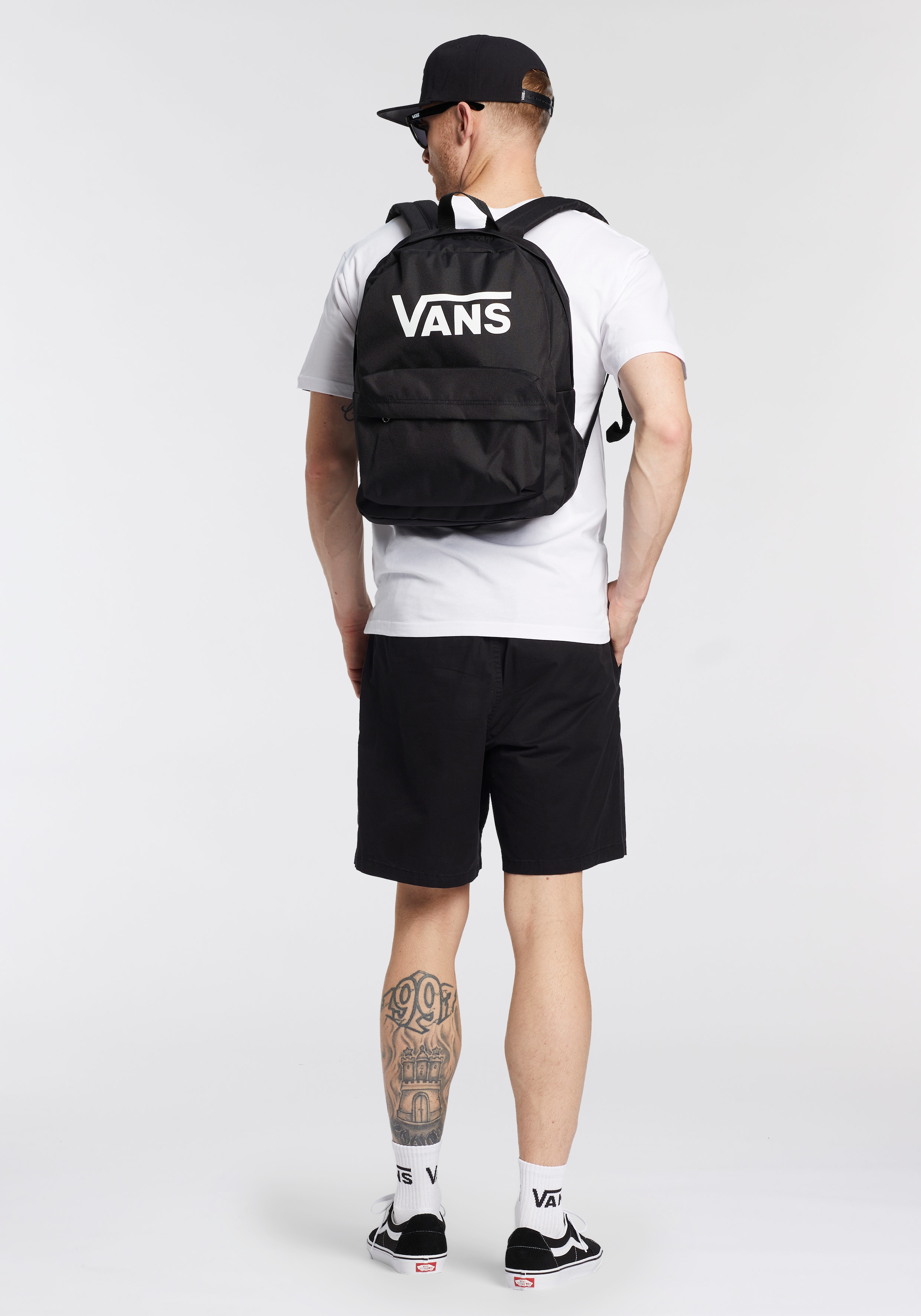 Vans T-Shirt »MN VANS CLASSIC«, Basic T-Shirt mit grossem Logoprint