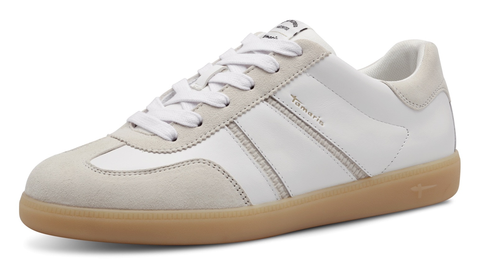 Image of Tamaris Plateausneaker Freizeitschuh, Halbschuh, Schnürschuh mit gepolstertem Schaftrand