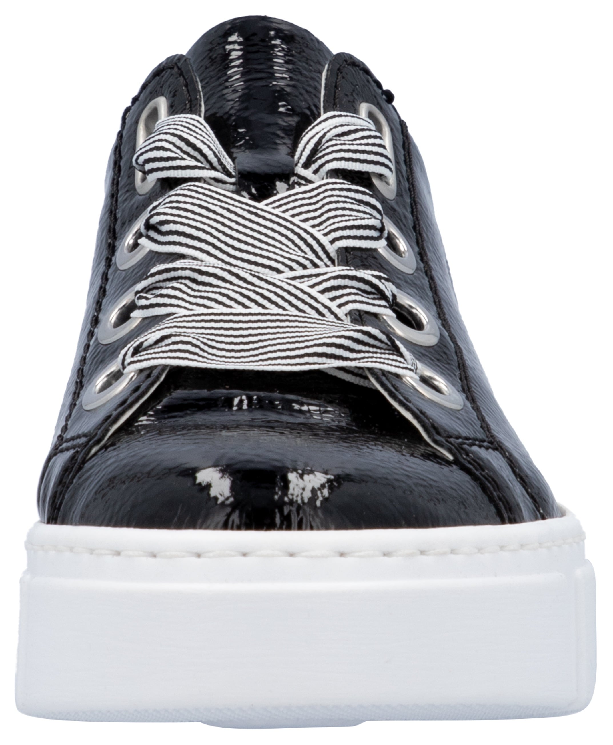 Rieker Sneaker, mit trendigen Schnürsenkeln, Freizeitschuh, Halbschuh, Schnürschuh