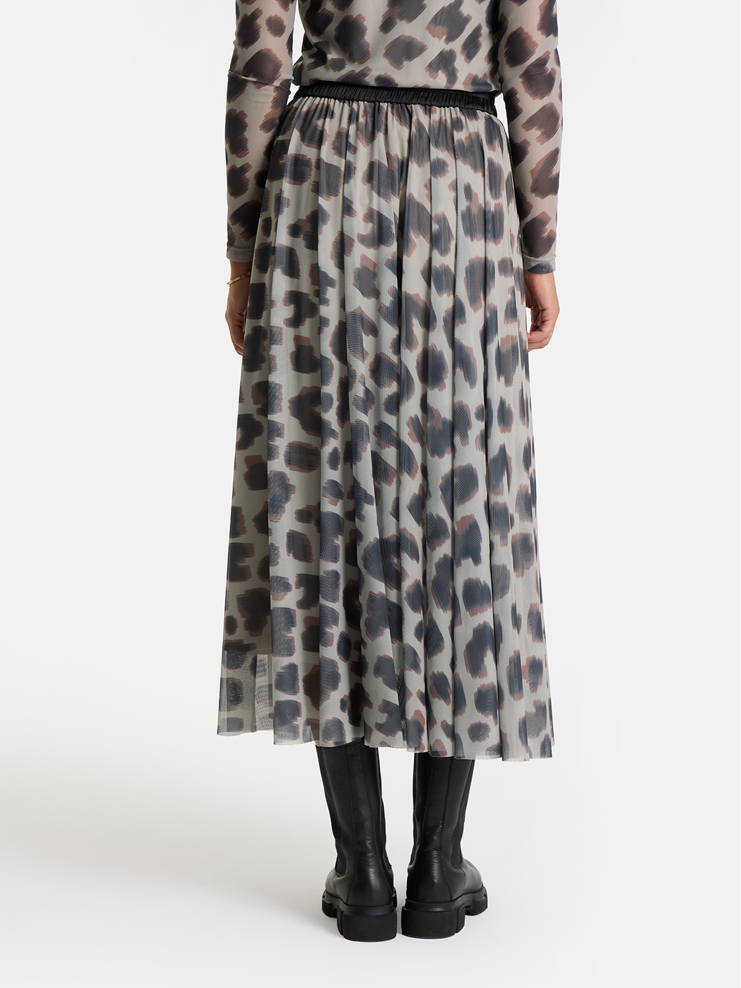 Lieblingsstück Midirock »RebiaL« in Mesh-Optik