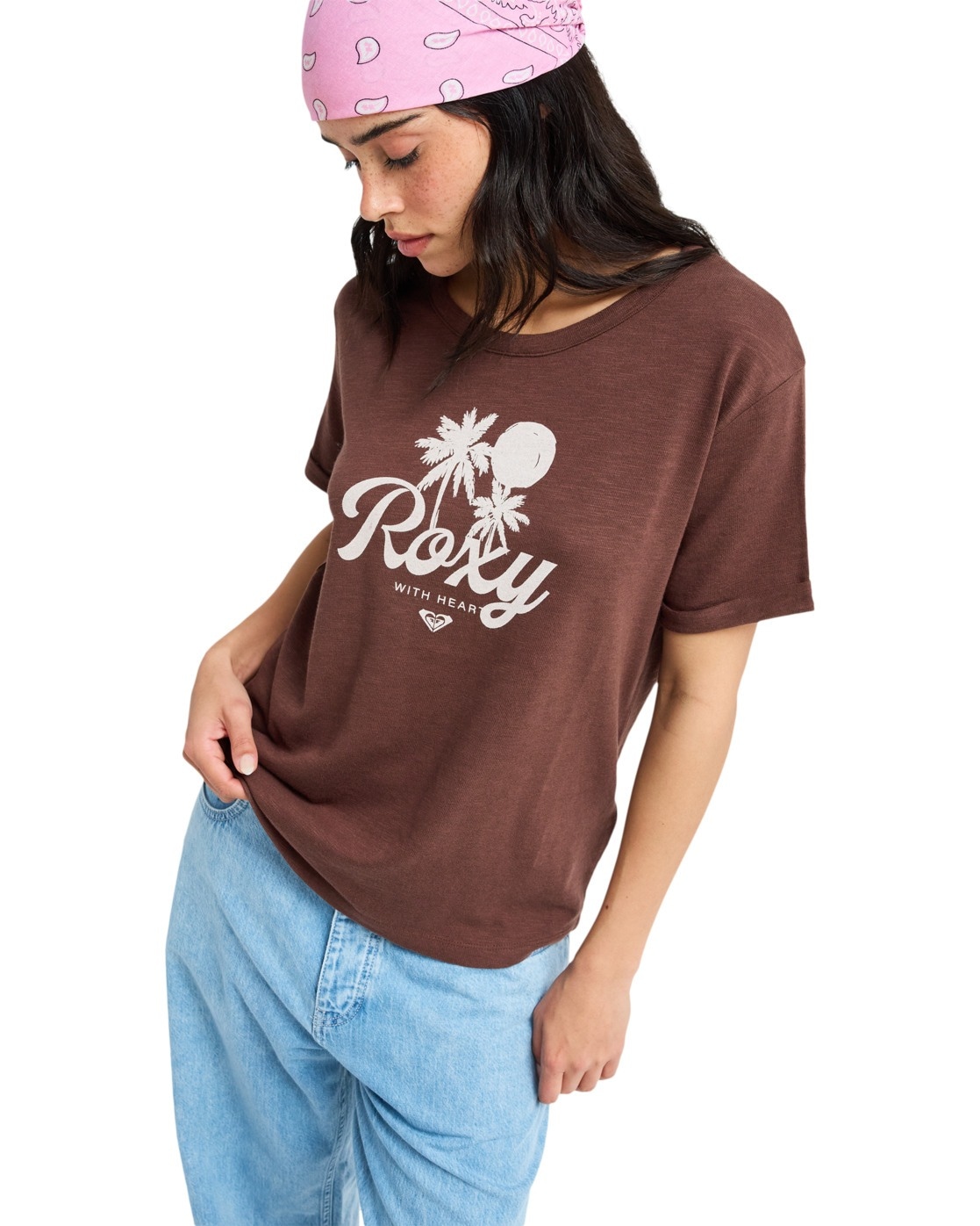Image of Roxy T-Shirt "Oceanwave Regular Slub"
