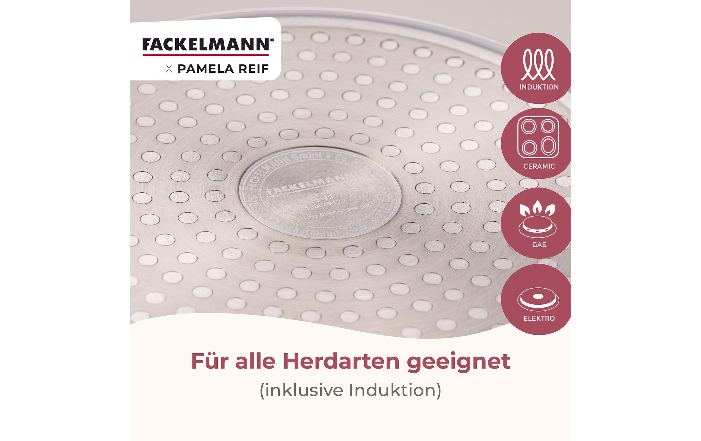 FACKELMANN Set de casseroles »Signature« 9 tlg. Aluminium