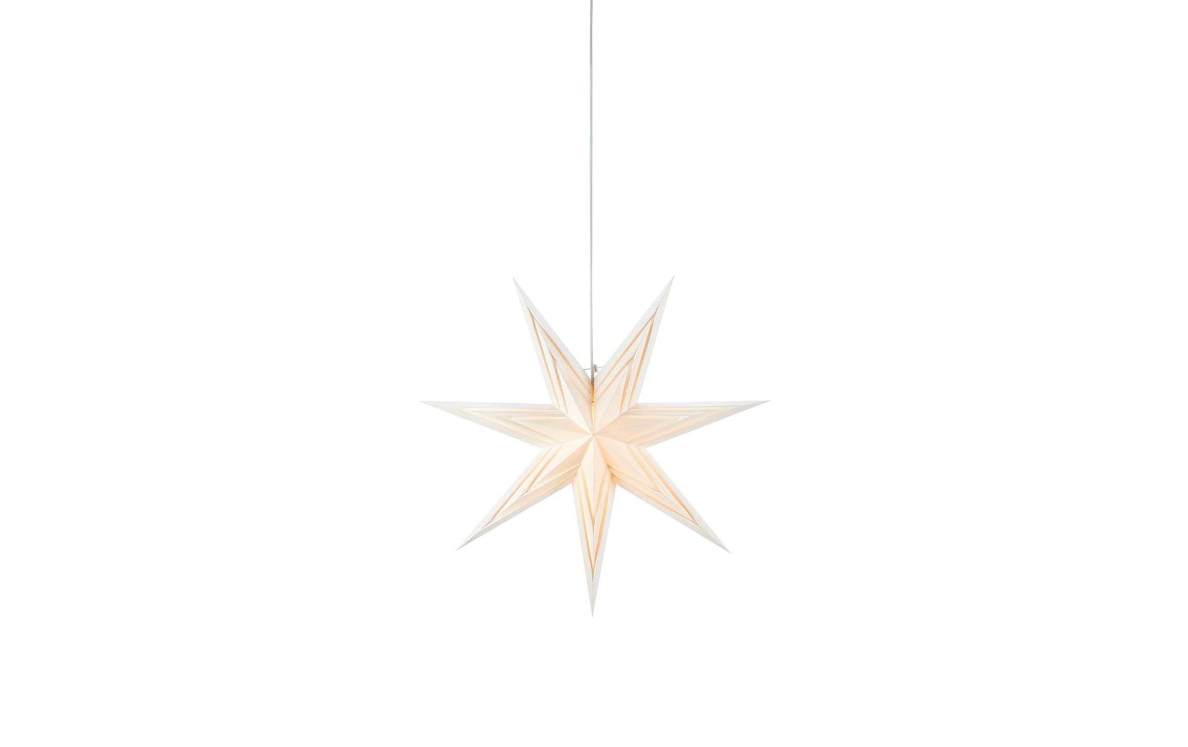 Markslöjd Weihnachtsfigur »Stern Sombra, E14, 6W, 70 cm, Weiss«