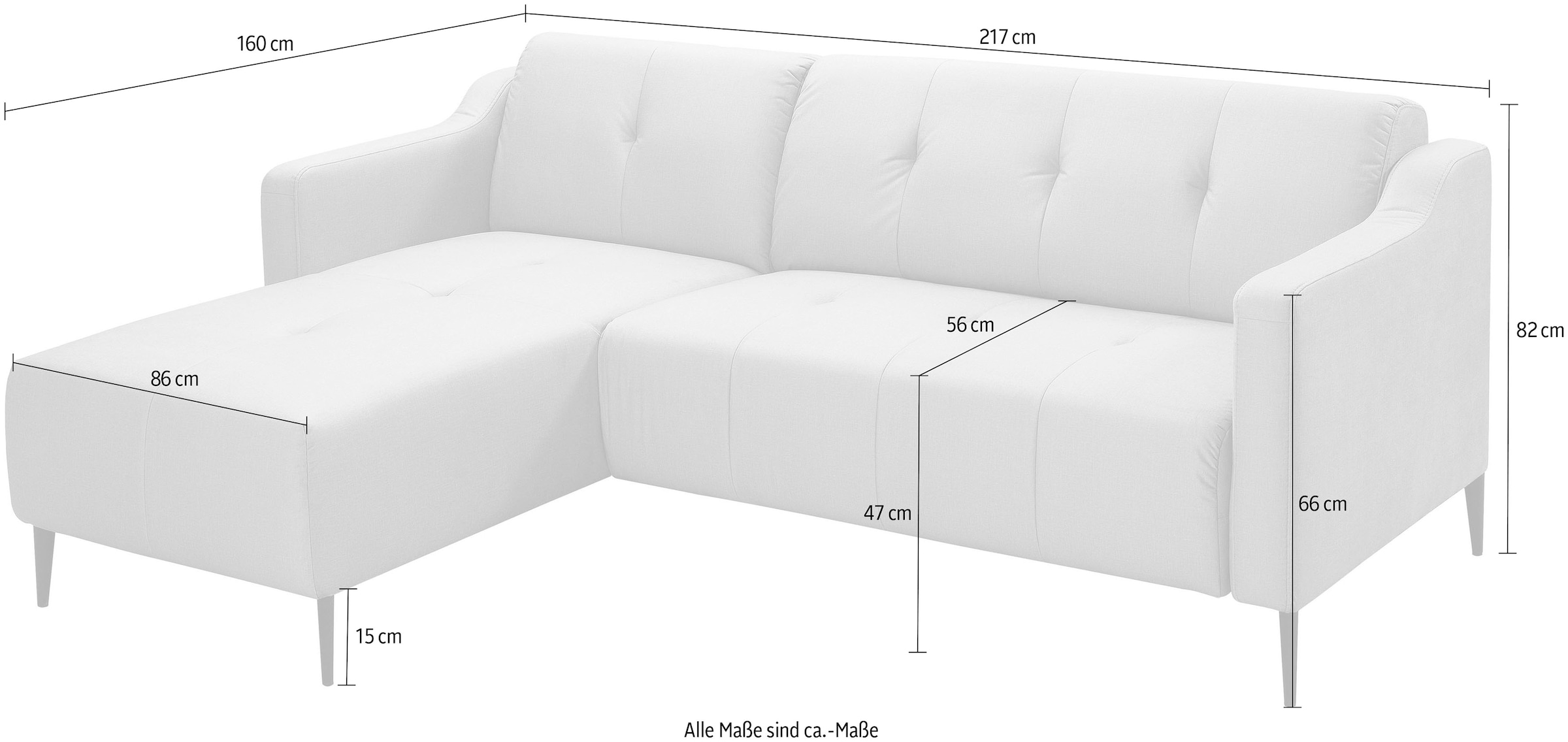 exxpo - sofa fashion kaufen jetzt Sitztiefenverstellung, »Svalbard«, elektrischer wahlweise mit Ecksofa frei im Raum