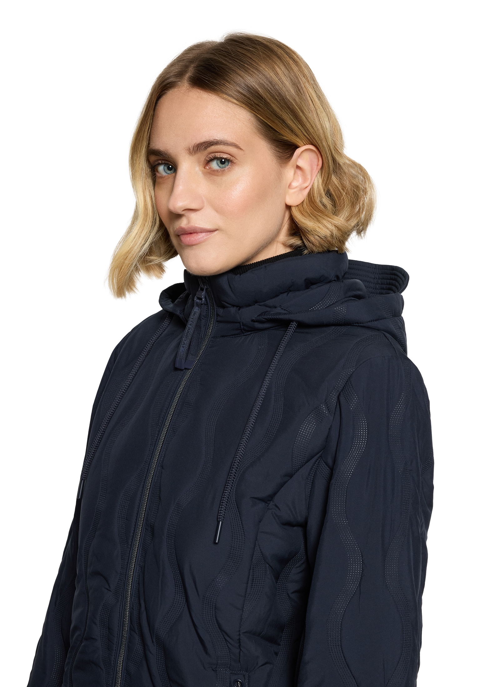 Betty Barclay Steppjacke mit Kapuze Steppmantel mit Kapuze