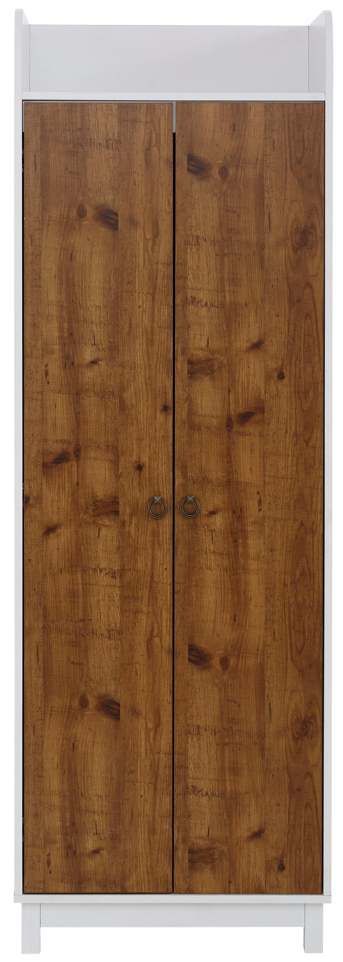 Image of GOODproduct Garderobenschrank "Goslar" mit schönen Metallgriffen, folierter Holzwerkstoff