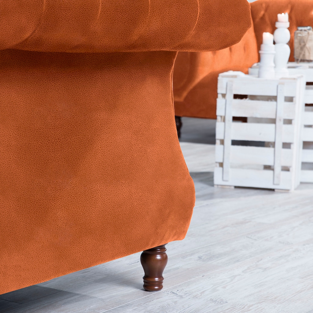 Max Winzer® Chesterfield-Sofa »Isabelle«